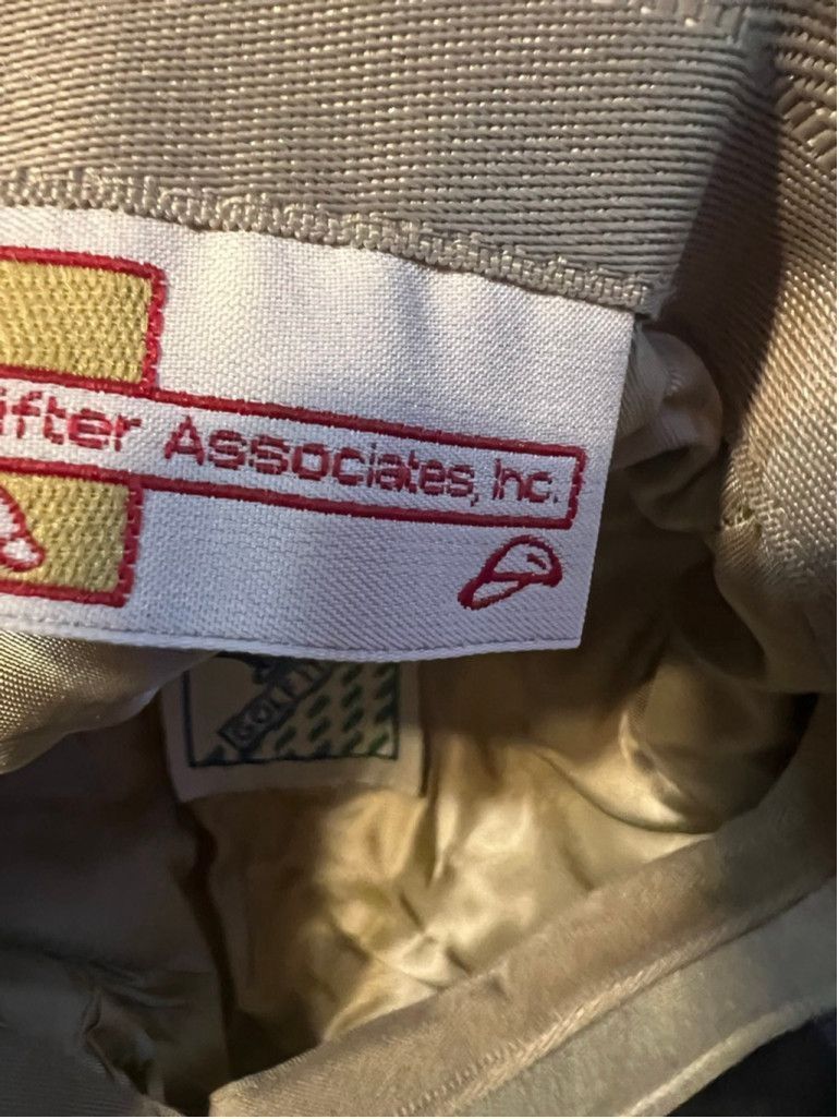 Vintage Men's Golf Italia Beige Ivy Flat Cap Size 30 - 6 Thumbnail