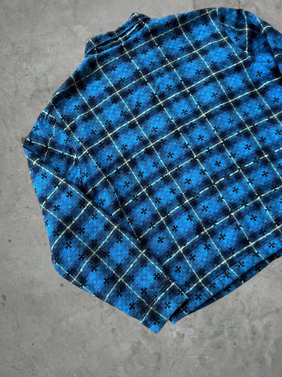 Chrome Hearts Rare Chrome Hearts Quilt Lined Flannel Size US M / EU 48-50 / 2 - 8 Thumbnail