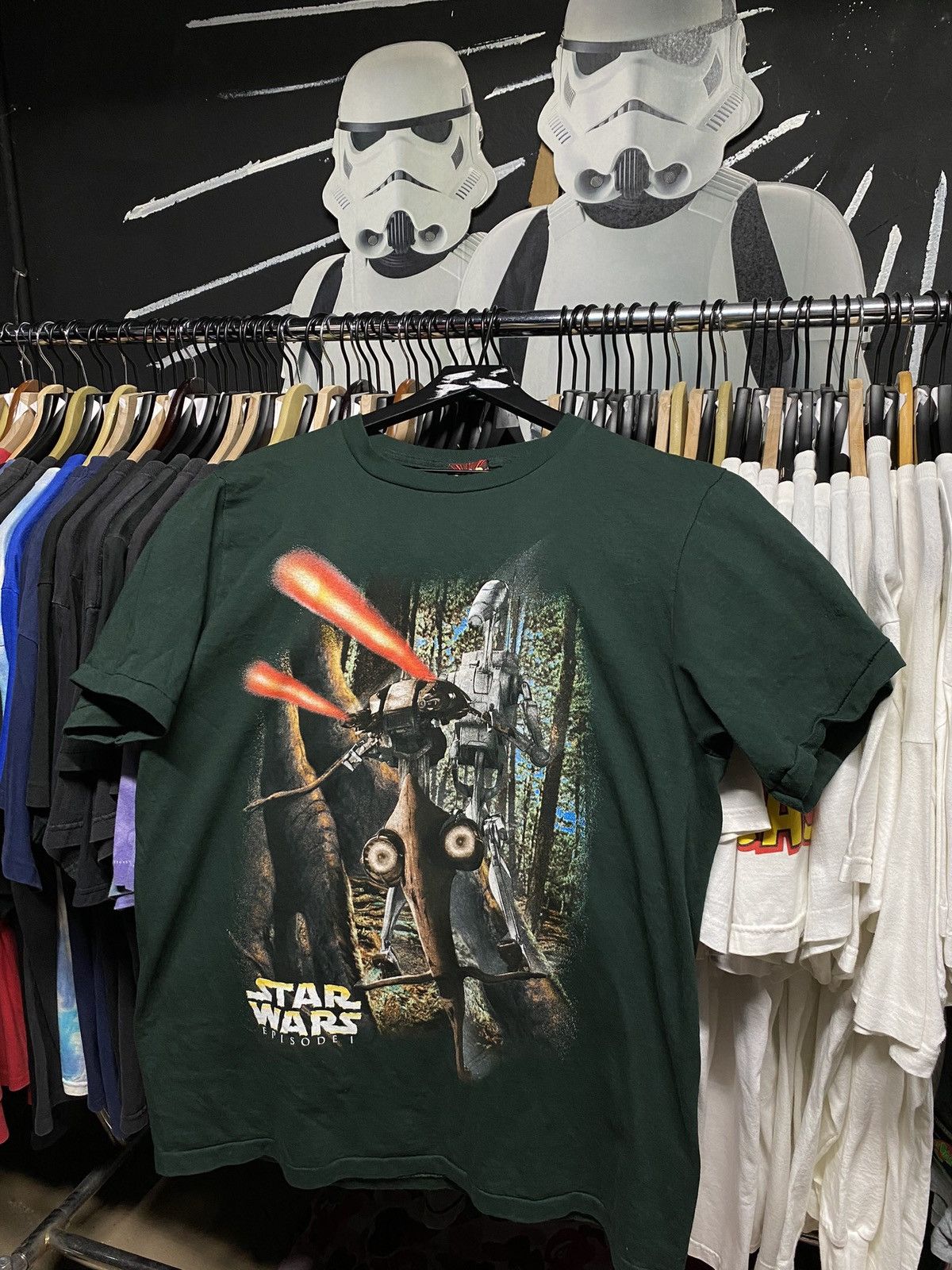 Vintage 90’s Vintage Star Wars Ep 1 Droids Tee Shirt Large Size US L / EU 52-54 / 3 - 6 Thumbnail