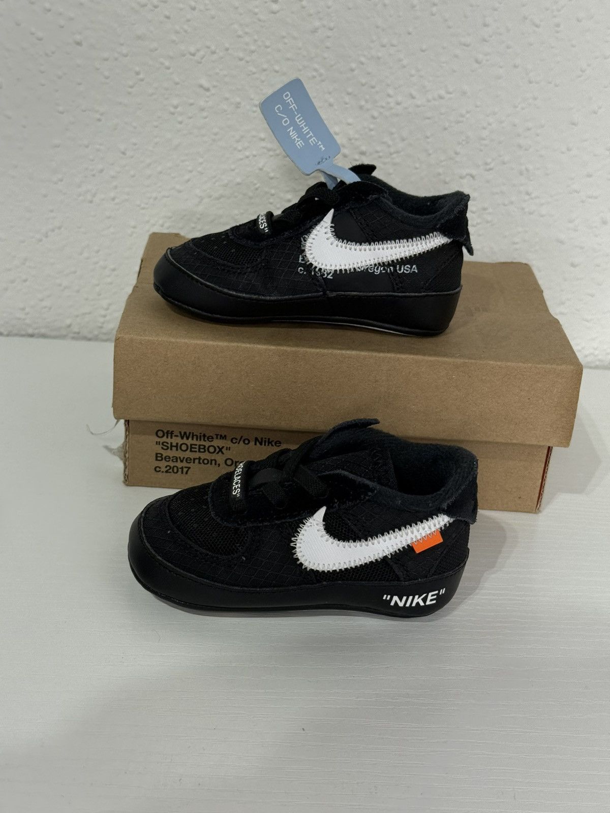 Nike Nike Air Force 1 Low x Off-White Toddler 3C Size US 10 / EU 43 - 2 Thumbnail