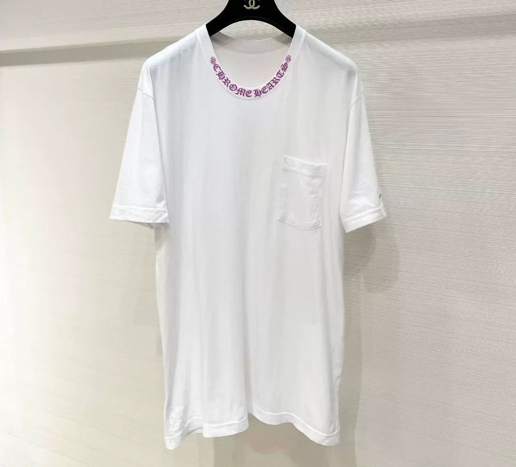 Chrome Hearts Chrome Hearts Unisex White Short Sleeve T-shirt XL Size US XL / EU 56 / 4 - 1 Thumbnail