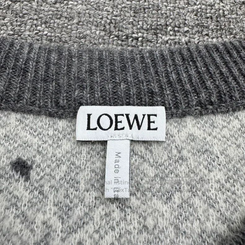 Loewe Loewe Mixed Color Wool Sweater Size L / US 10 / IT 46 - 2 Thumbnail
