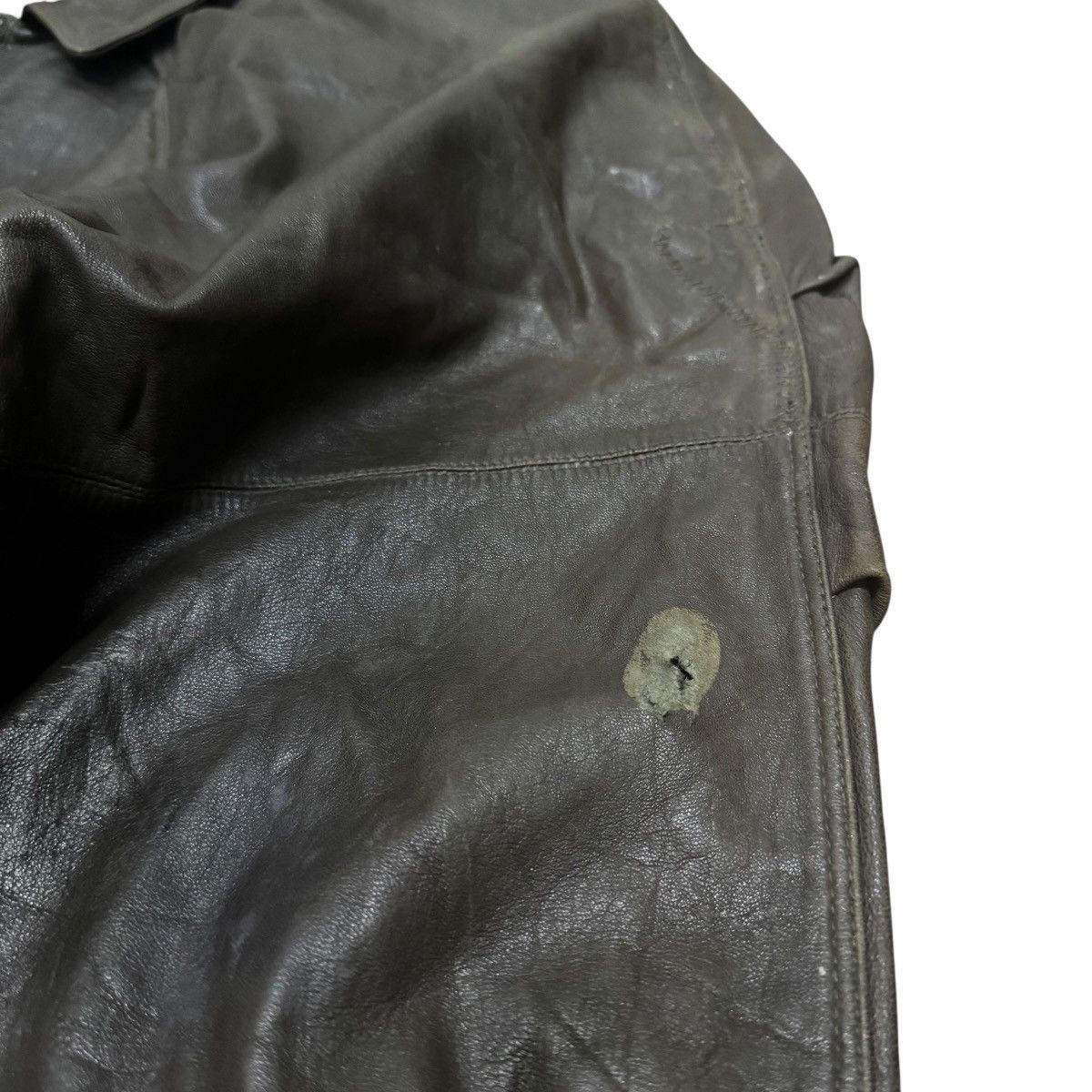 Marc Buchanan × Vintage Marc Buchanan Pelle Pelle Leather Jacke Brown Size US L / EU 52-54 / 3 - 8 Thumbnail