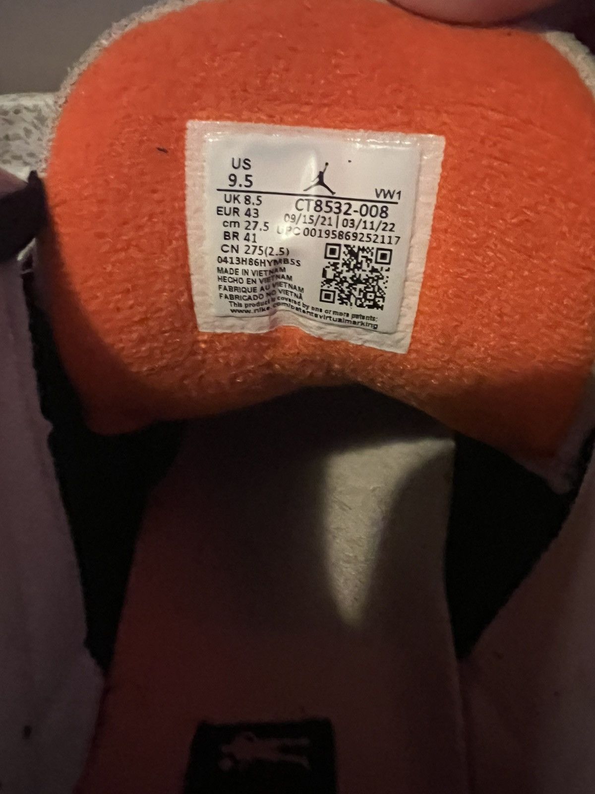 Jordan Brand Air Jordan 3 Desert Elephant Size US 9.5 / EU 42-43 - 8 Thumbnail
