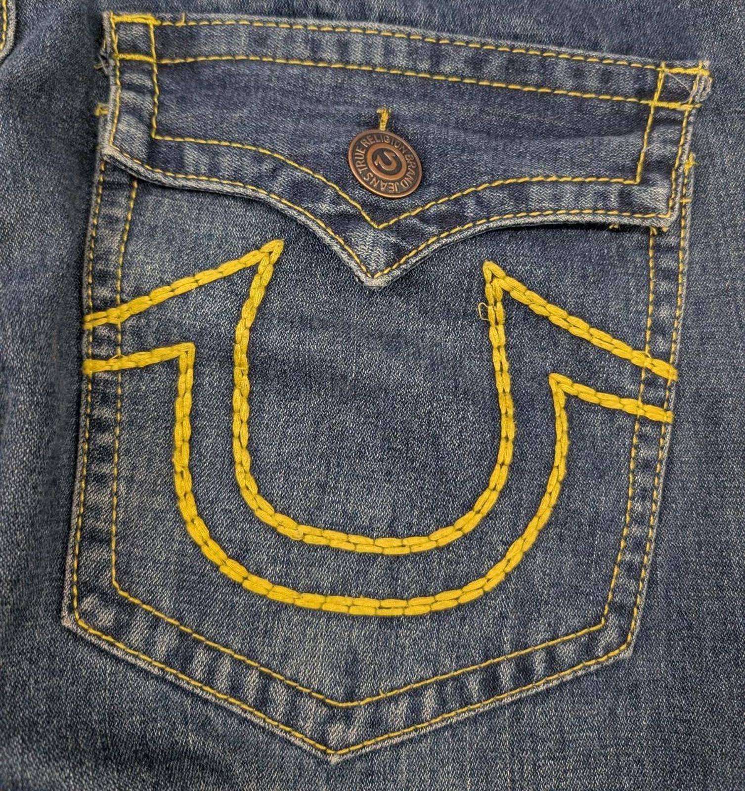 True Religion Vintage Y2K True Religion Billy Big T Wide Leg Baggy Jeans Size US 38 / EU 54 - 3 Thumbnail