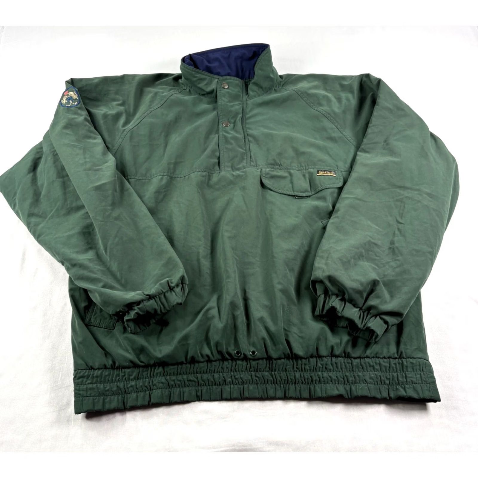 Vintage VINTAGE Tourney Jacket Mens XL Green Waterproof Windbreaker Golf Full Zip 90s Size US XL / EU 56 / 4 - 2 Thumbnail