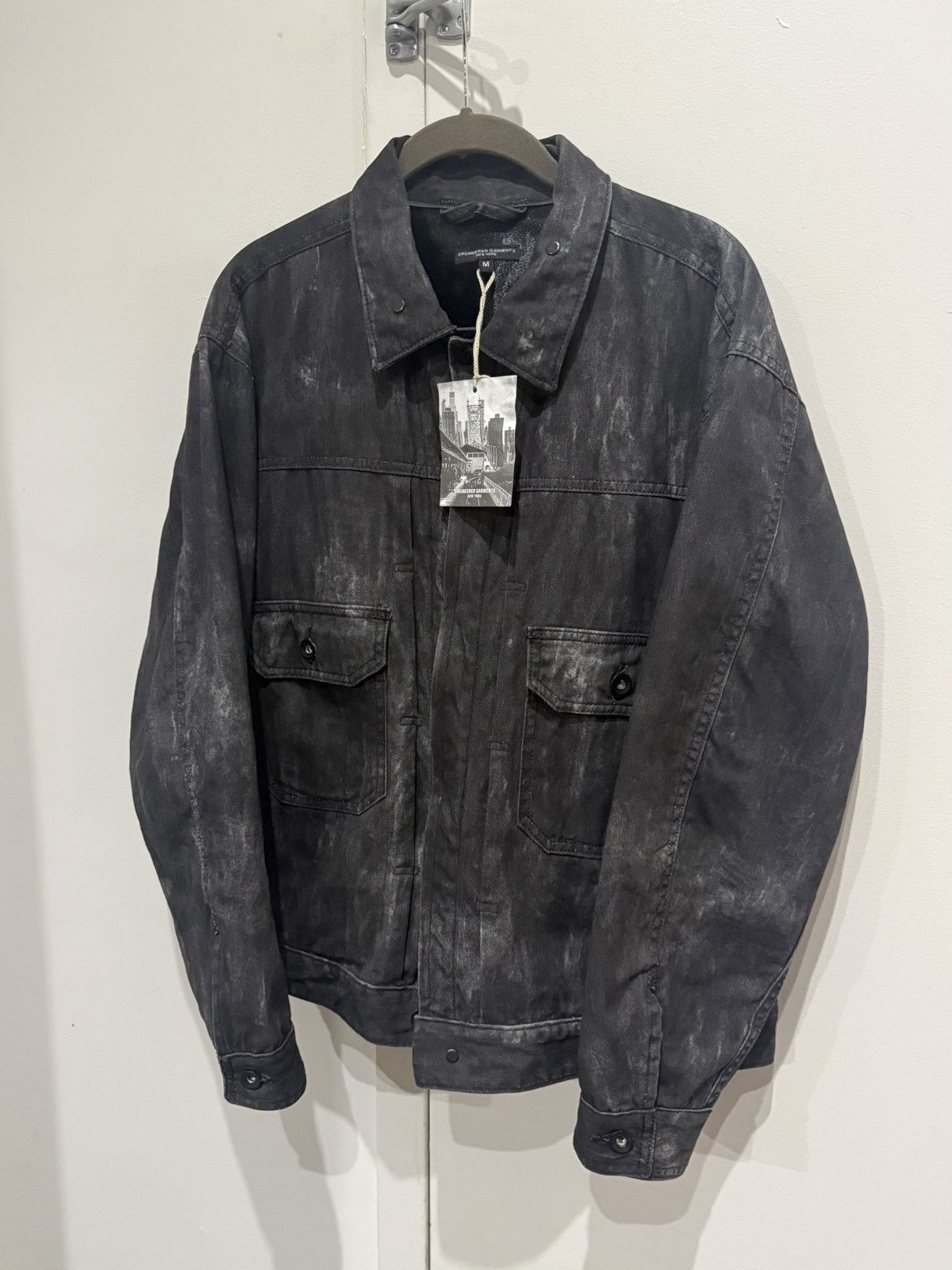 Engineered Garments Engineered Garments Trucker Black Cotton Distressed [NEW] Size US M / EU 48-50 / 2 - 4 Thumbnail