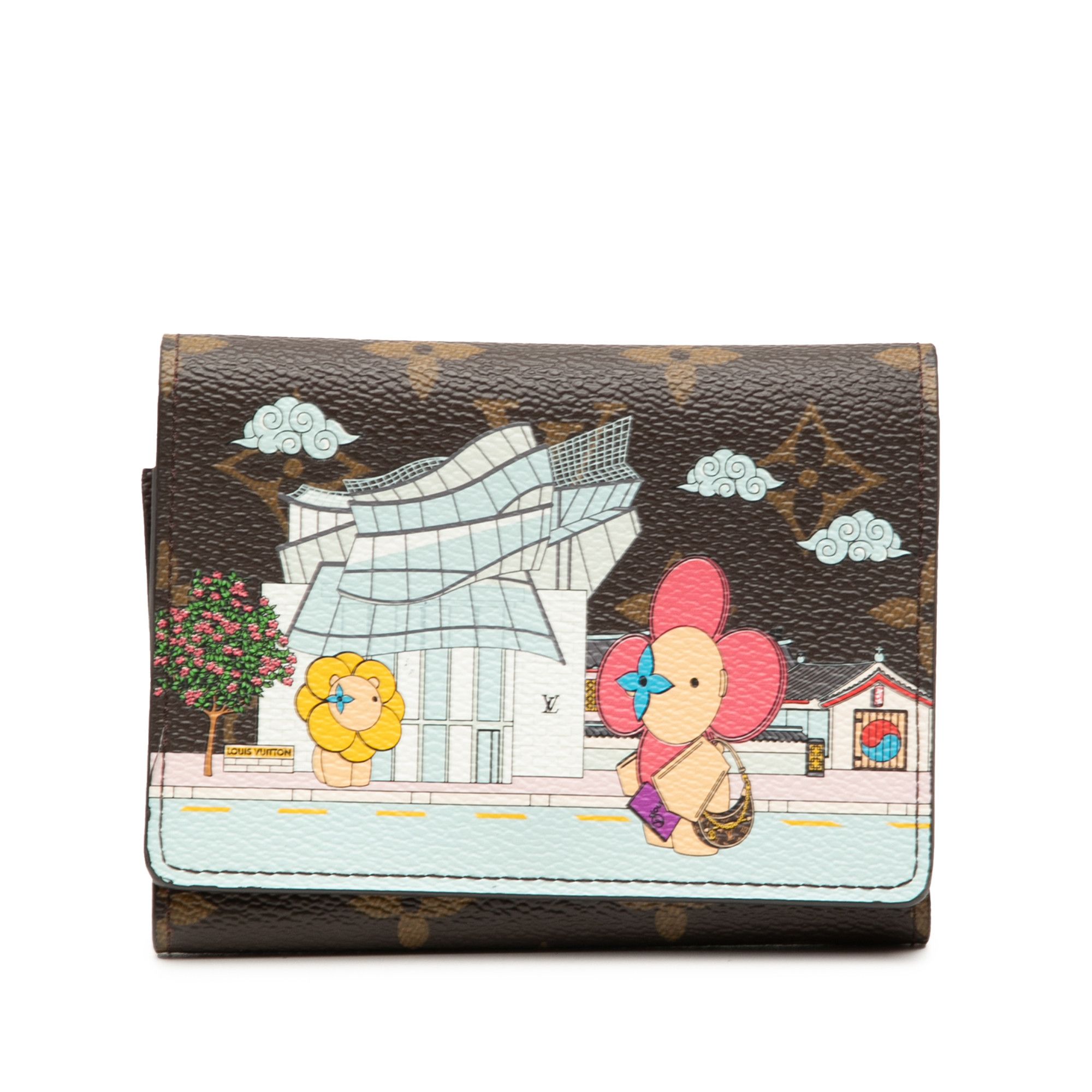 Louis Vuitton Louis Vuitton Monogram Vivienne in Seoul Portefeuille Victorine Wallet Size ONE SIZE - 1 Thumbnail