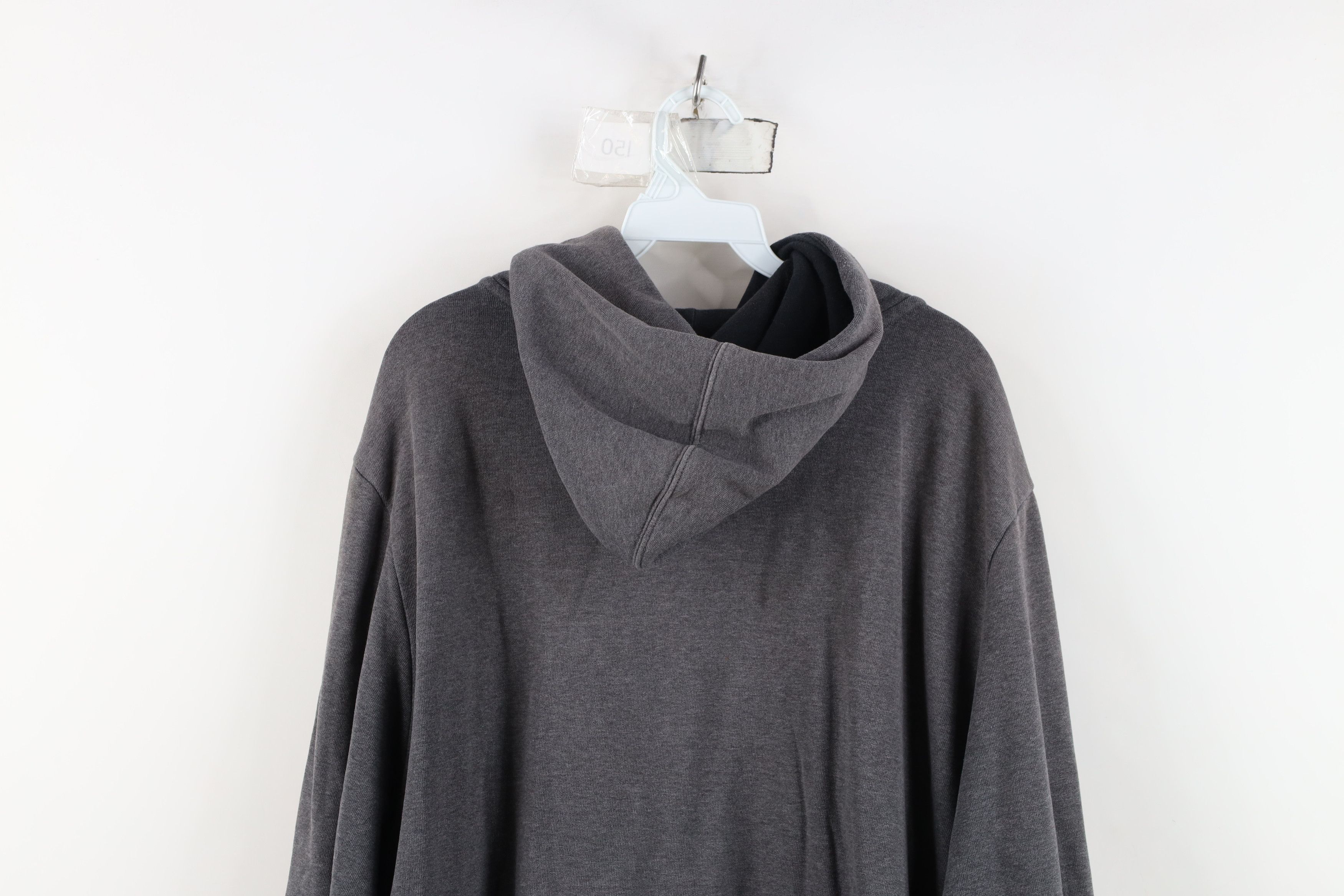 The North Face Vintage Y2K The North Face Spell Out Big Logo Hoodie Gray Size US XXL / EU 58 / 5 - 13 Thumbnail