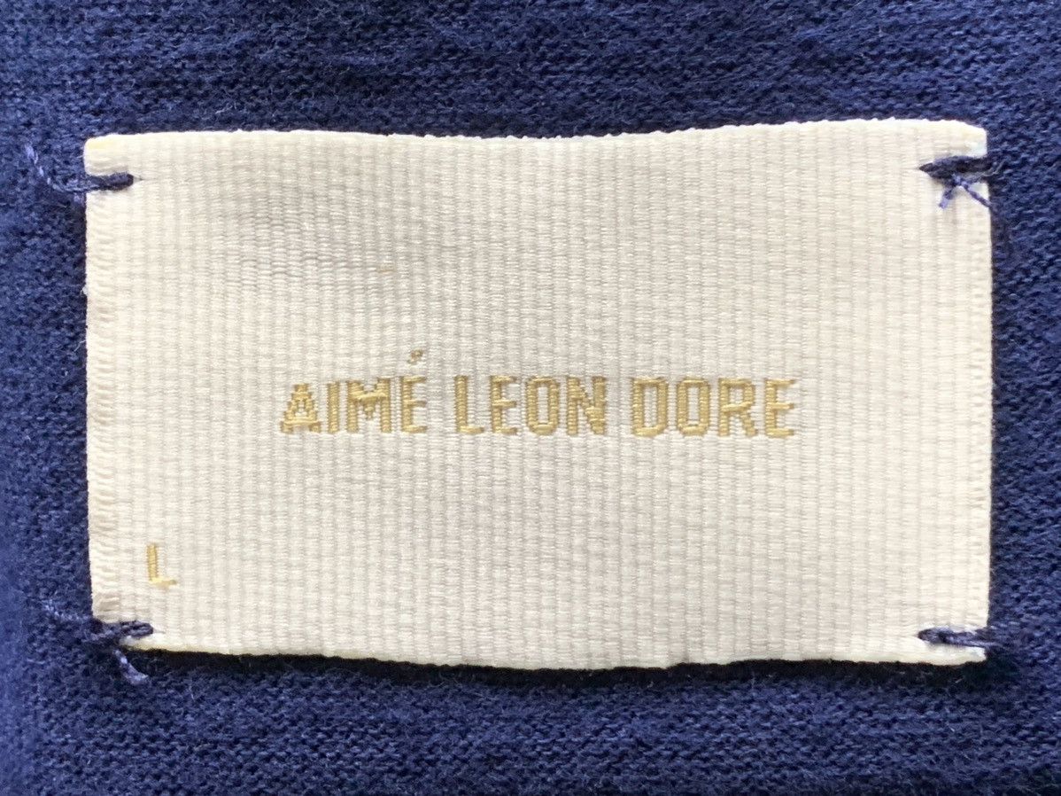 Aime Leon Dore AIMÉ LEON DORE DIMEBAG MINI POCKET MOCK NECK NAVY LONGSLEEVE Size US L / EU 52-54 / 3 - 11 Thumbnail