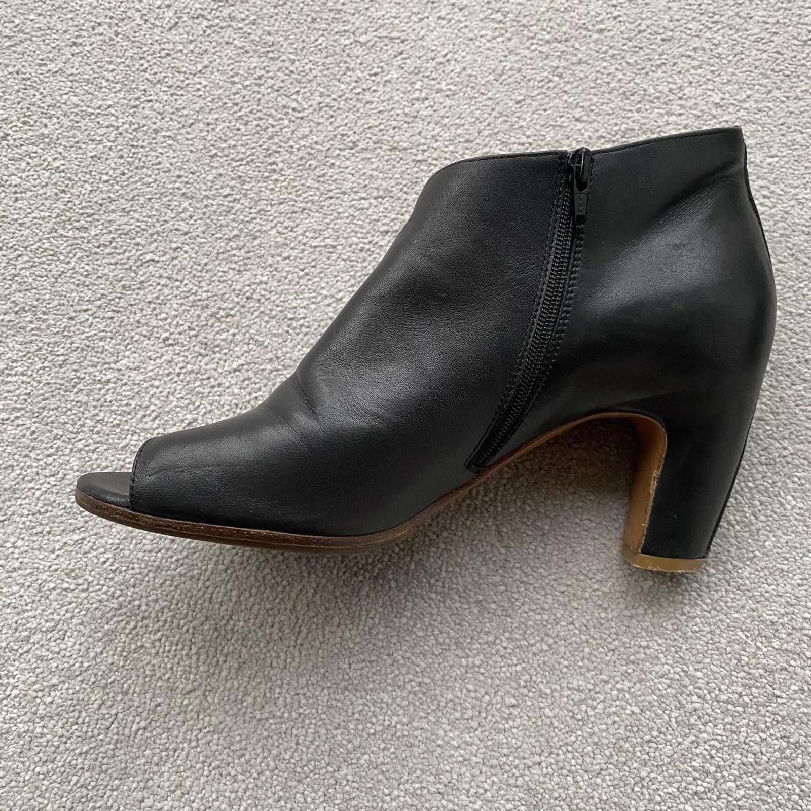 Maison Margiela Maison Margiela Womens Open Toe Healed Boot Size US 8 / IT 38 - 3 Thumbnail