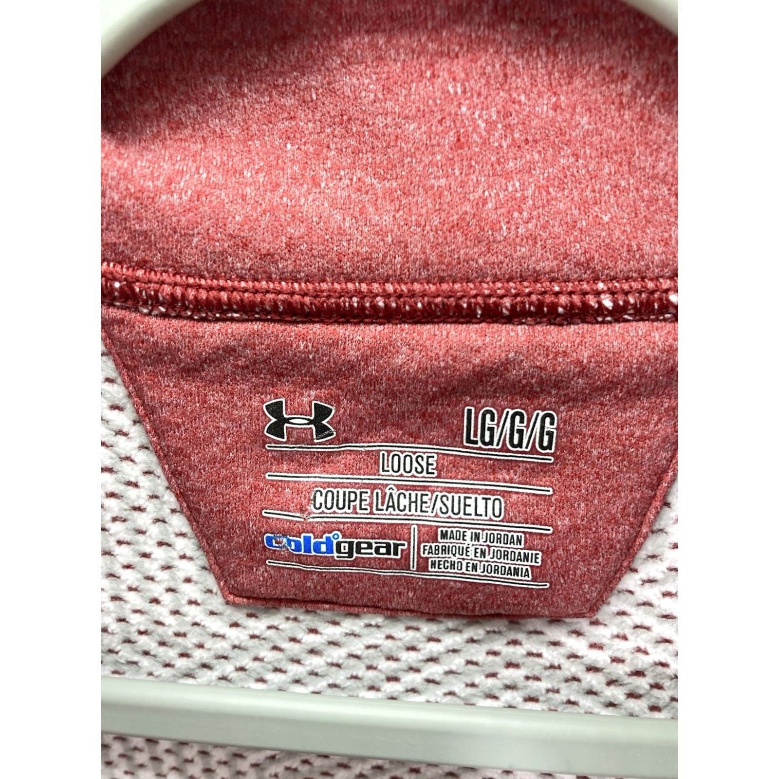 Under Armour Under Armour Sweatshirt Pullover 1/4 Zip Wounded Warrior Women Large Red Fleece Long Sleeve Size L / US 10 / IT 46 - 5 Thumbnail