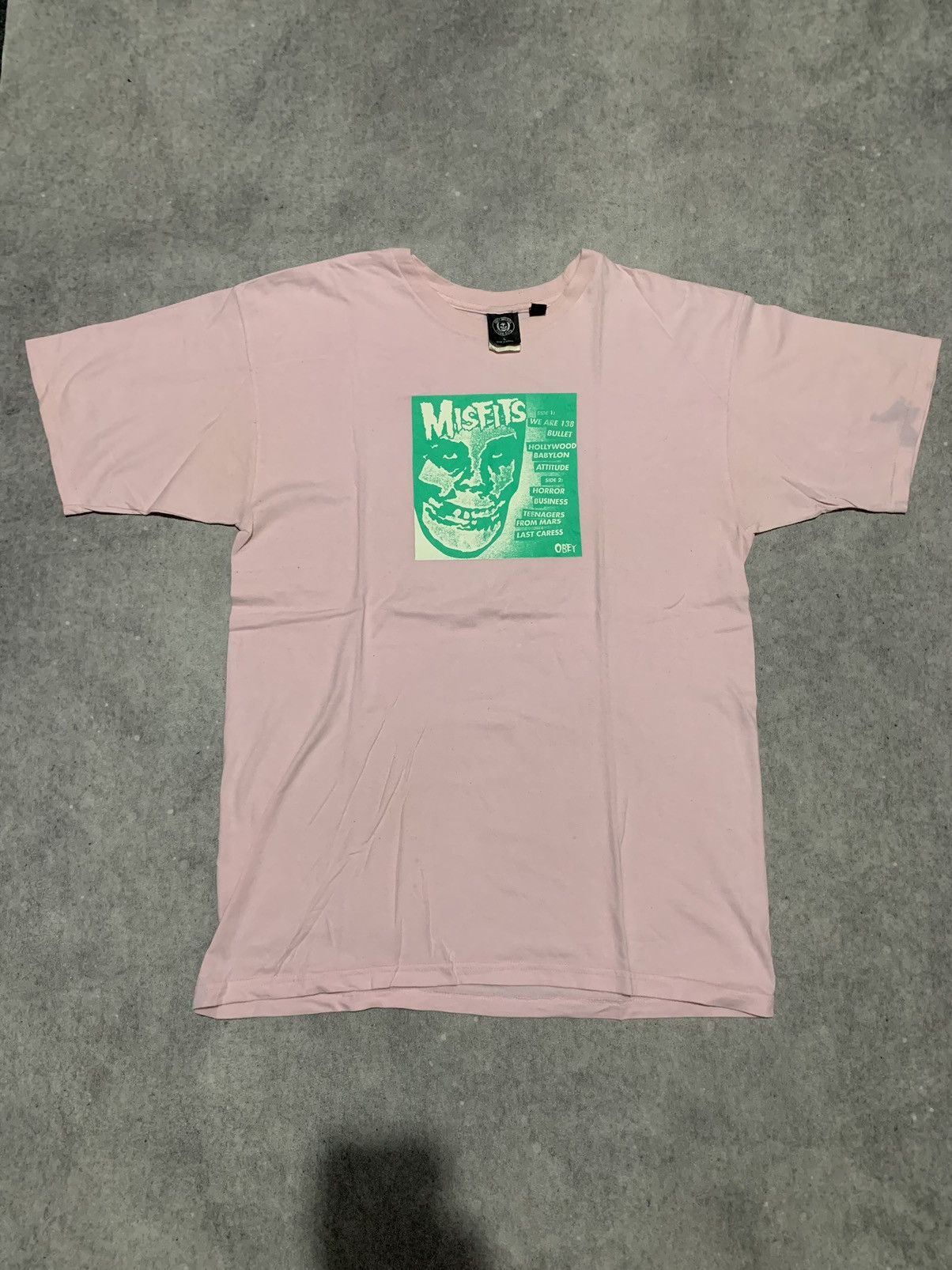 Obey × Vintage Obey x misfits tees Size US L / EU 52-54 / 3 - 1 Thumbnail