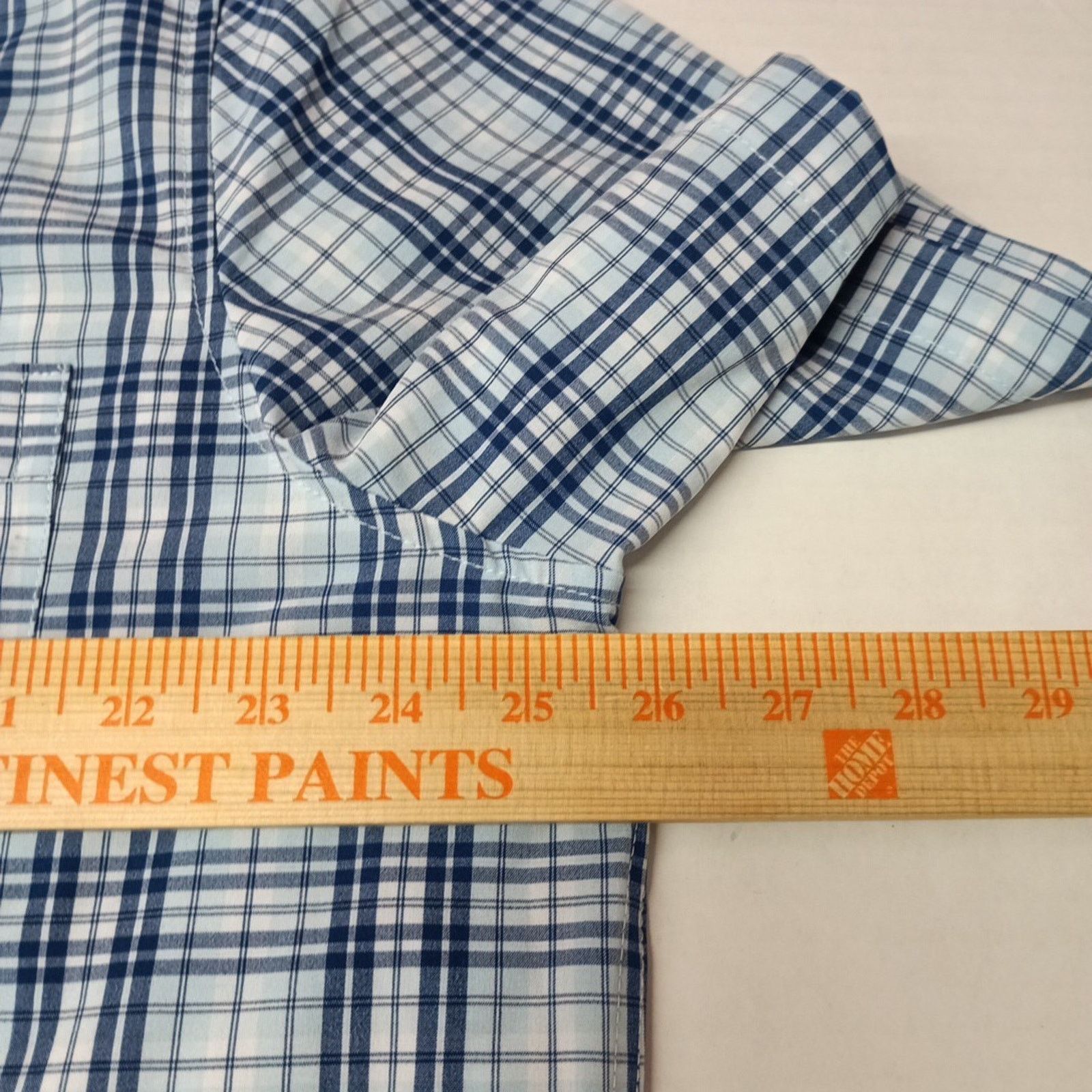 Chaps Chaps Performance Woven Shirt Men's Size XL Sky Blue Stretch Size US XL / EU 56 / 4 - 5 Thumbnail