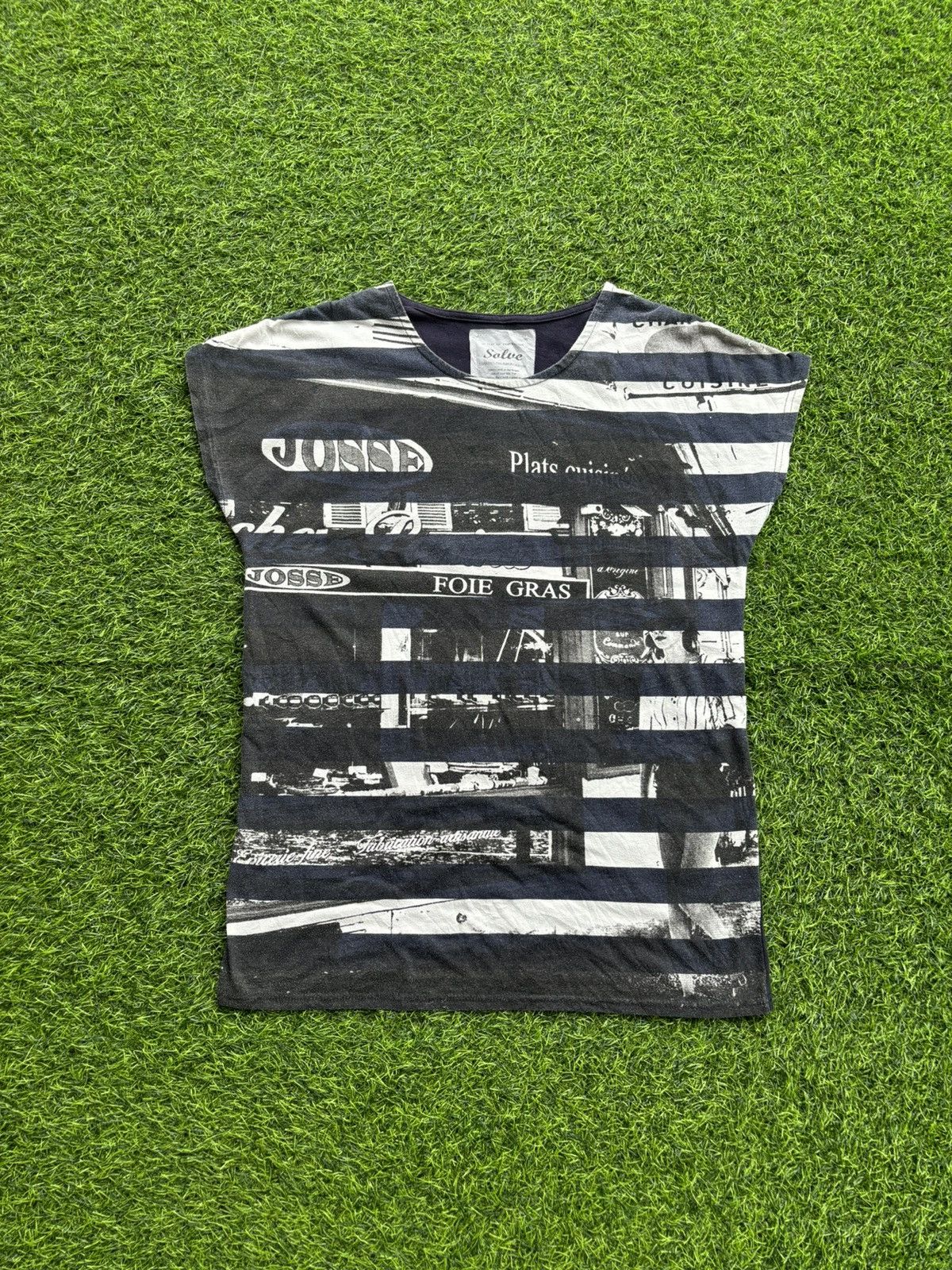 Hysteric Glamour Y2k Salve Stripe Women's Tshirt Size ONE SIZE - 1 Thumbnail