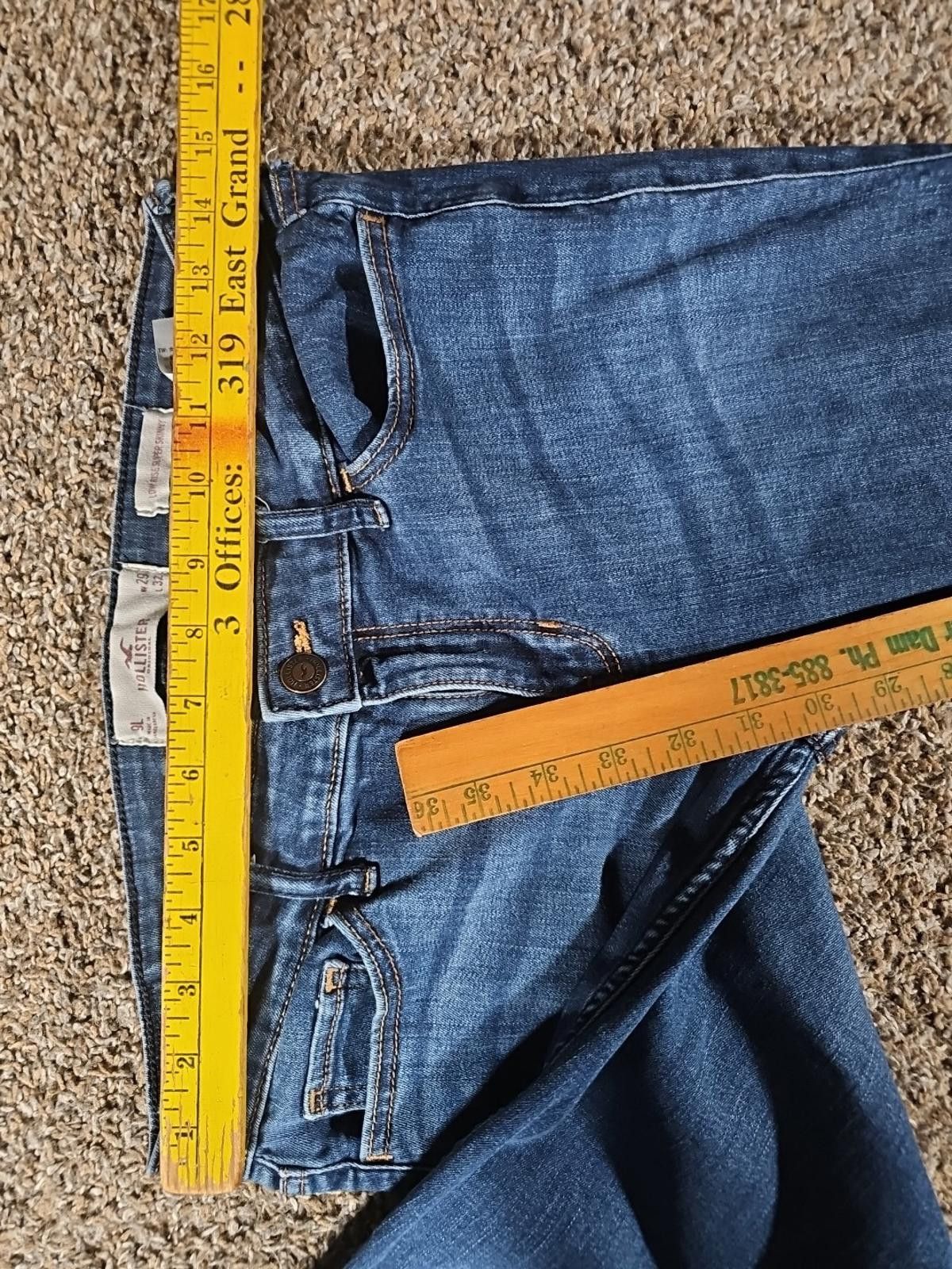 Hollister Hollister 9L 29x32 Low Rise Super Skinny Jeans Size 30" / US 8 / IT 44 - 6 Thumbnail