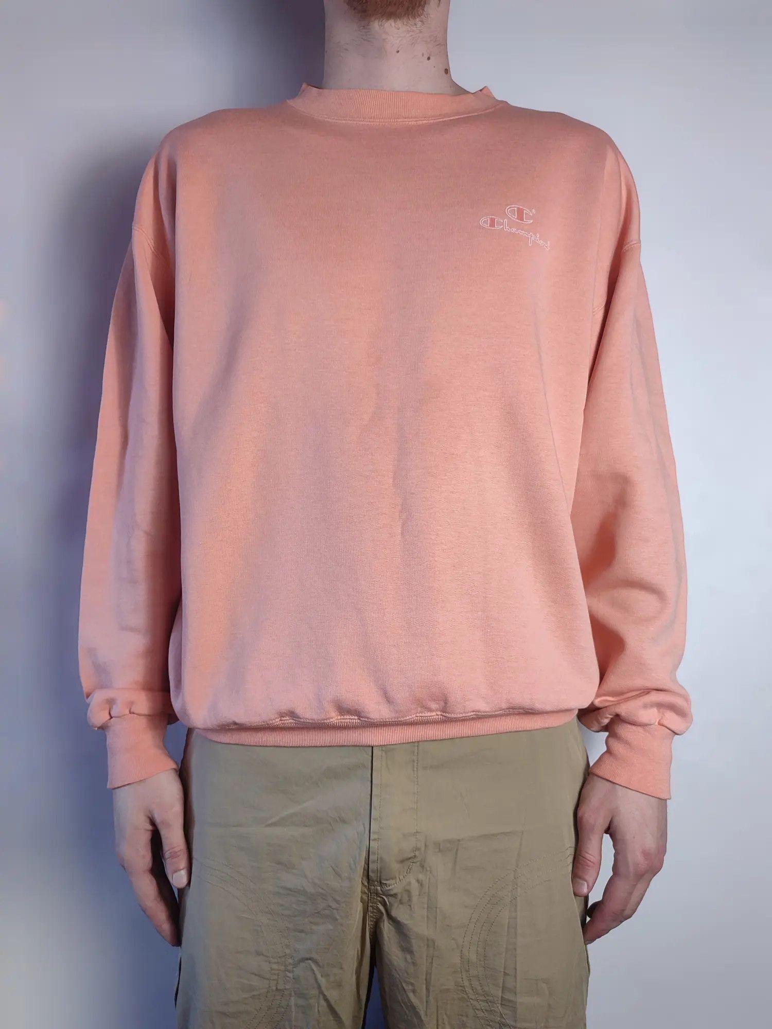 Champion Champion Vintage Peach Sweatshirt Size US XL / EU 56 / 4 - 2 Thumbnail