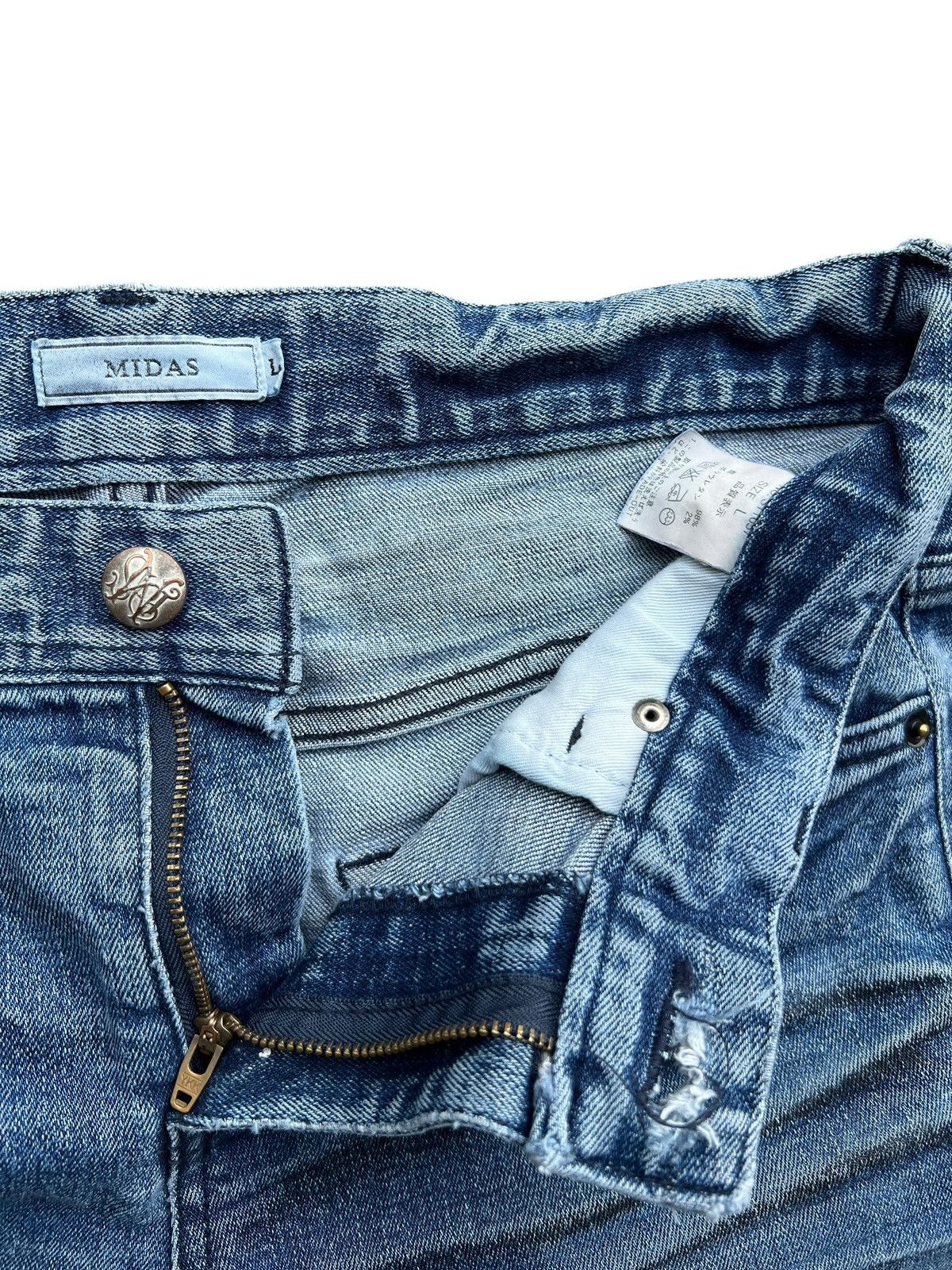 GOSTAR DE FUGA Midas Skinny Fit Stretched Denim Jeans 32x35 Size US 32 / EU 48 - 9 Thumbnail