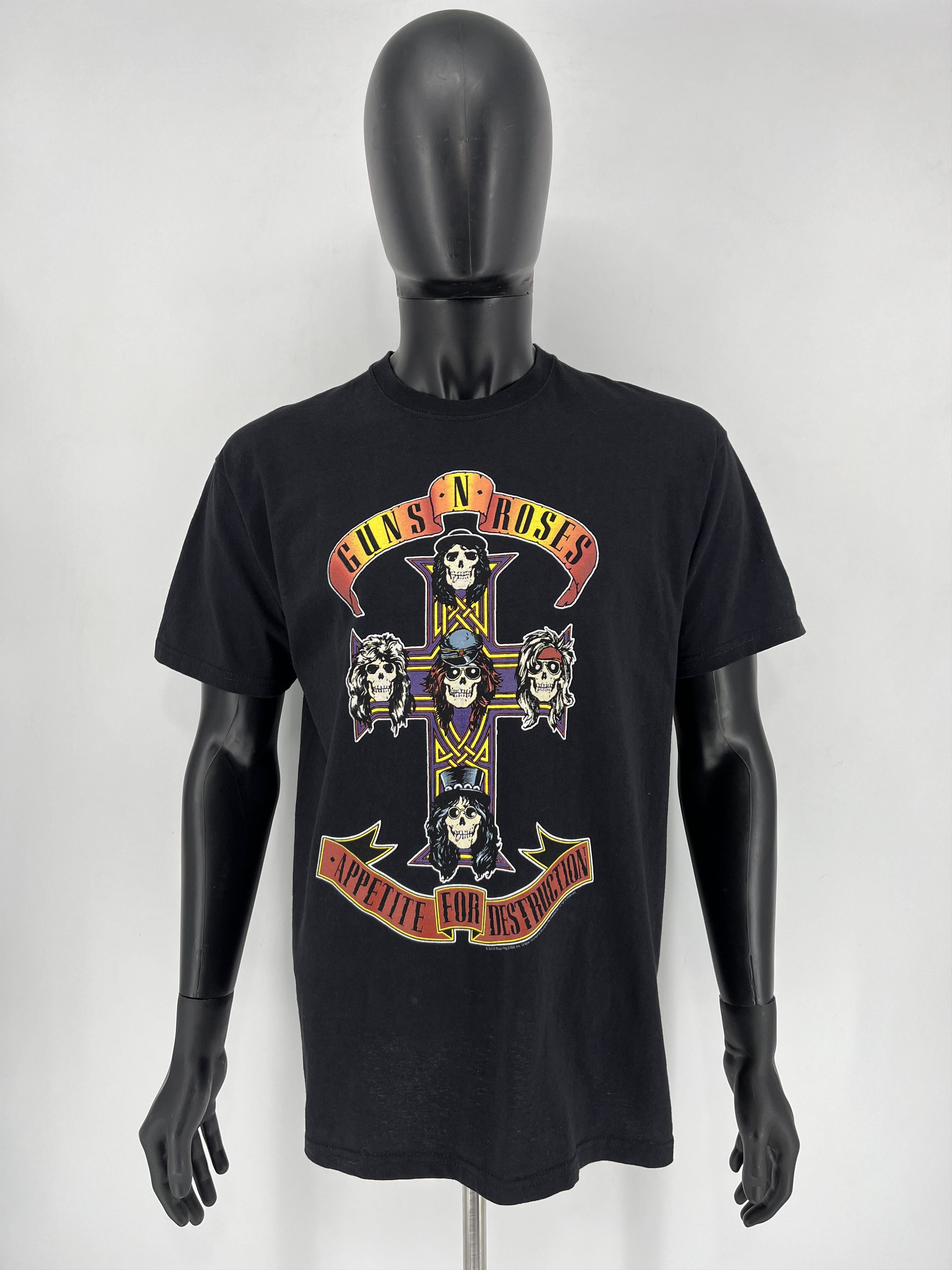 Band Tees Vintage Y2K Guns And Roses World Tour Band Rock Metal Size US L / EU 52-54 / 3 - 3 Thumbnail