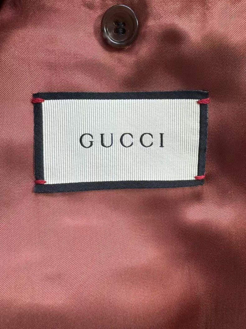 Gucci Gucci Floral embroidery, old, back square, denim jacket Size US S / EU 44-46 / 1 - 5 Thumbnail