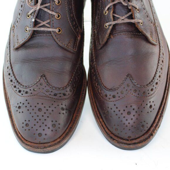 Allen Edmonds Aberdeen Brown Casual Dress Shoes 8.5 US Footwear