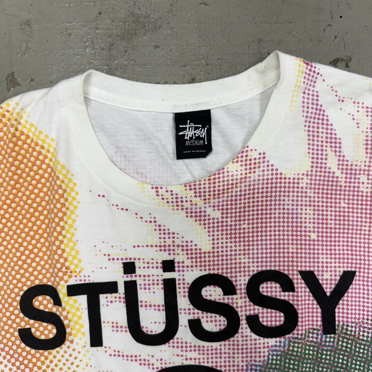 Stussy Stussy Big Head Trippy Tee Aop Size US M / EU 48-50 / 2 - 4 Thumbnail