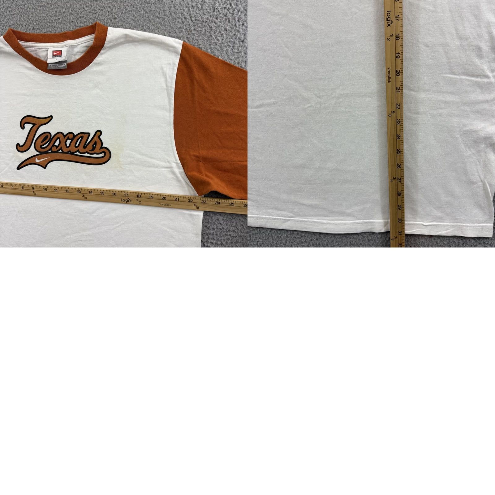 Nike VINTAGE Nike Texas Longhorns Shirt Mens Large Short Sleeve Nike Sport College Y2K Size US L / EU 52-54 / 3 - 8 Thumbnail