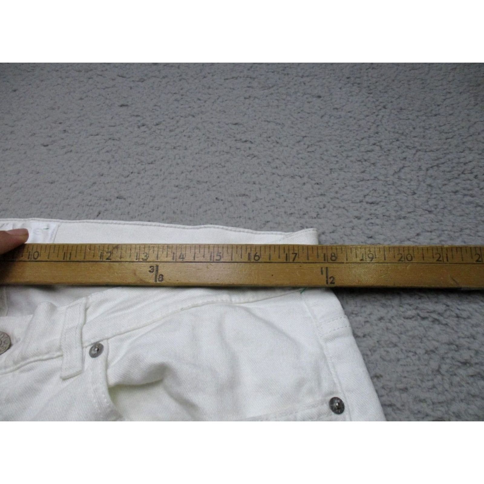 Acne Studios Acne Studios Mens Jeans 36x34 White Ace Slim Fit Stretch Denim Size US 36 / EU 52 - 4 Thumbnail
