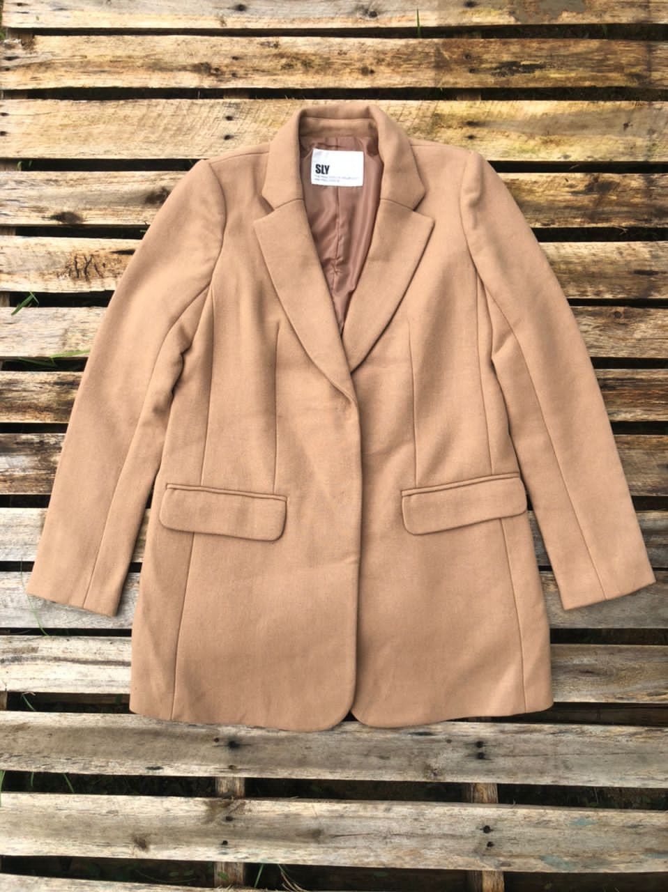 Issey Miyake × Japanese Brand Vintage SLY by Issey Miyake Coat Jacket Size US S / EU 44-46 / 1 - 1 Thumbnail