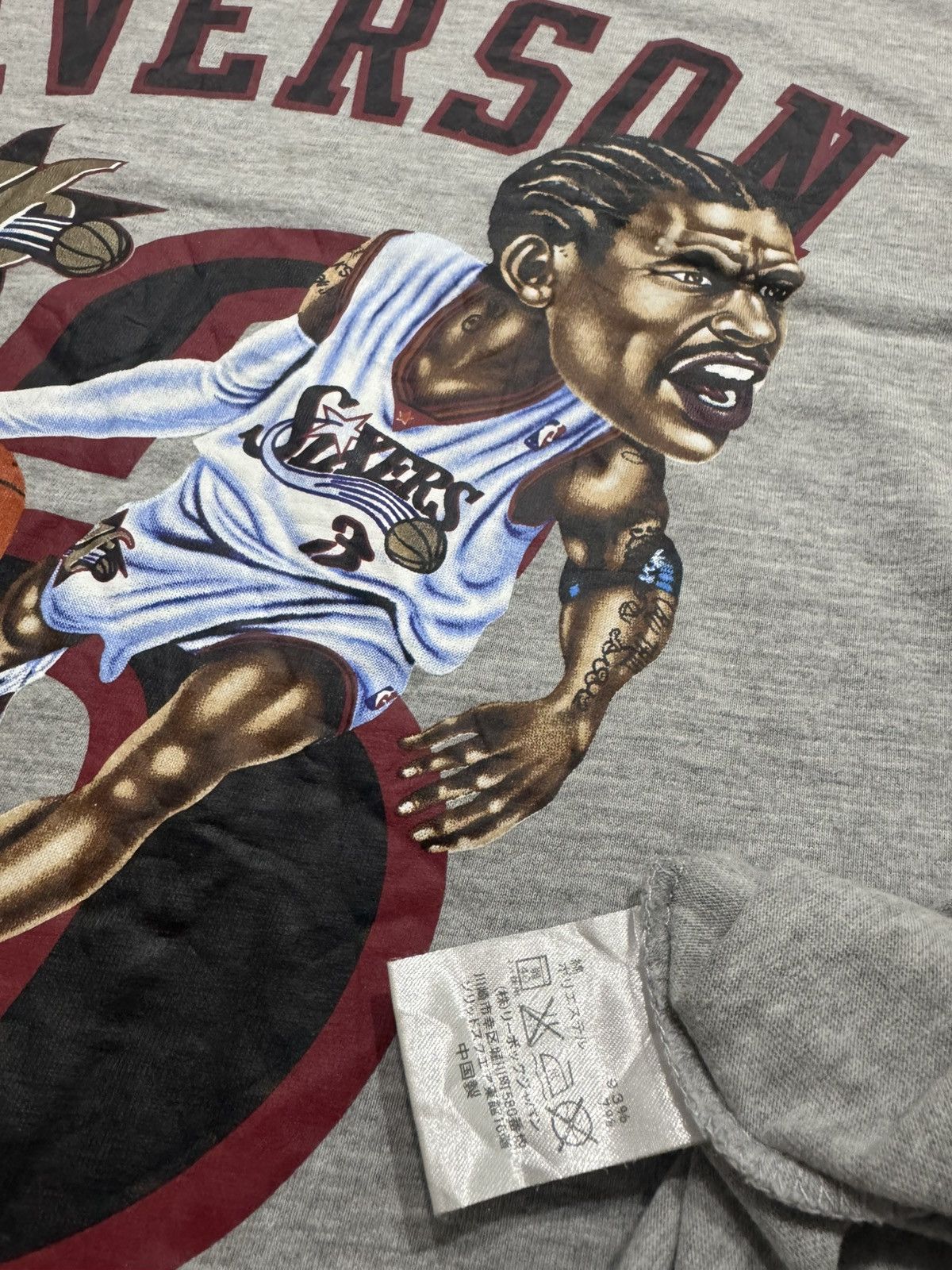 NBA × Reebok × Vintage Vintage Allen Iverson x Reebok Tee Size US M / EU 48-50 / 2 - 4 Thumbnail