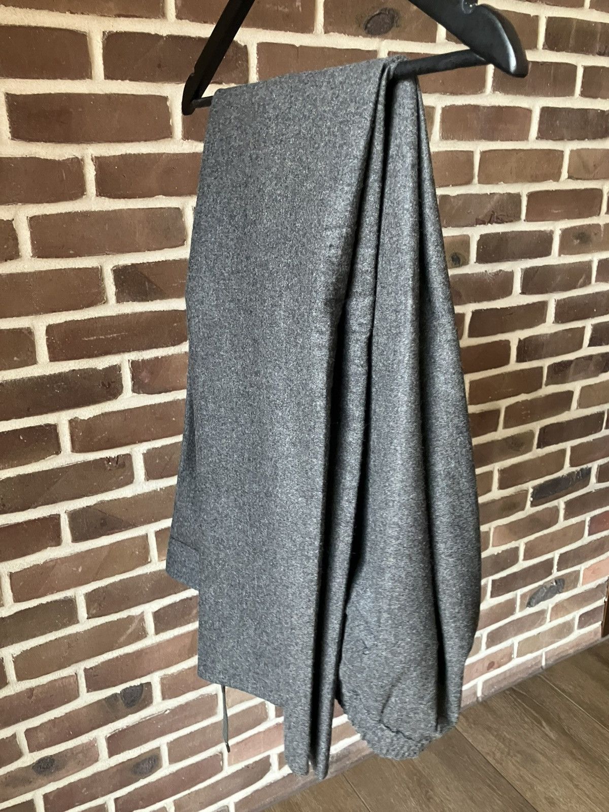 Polo Ralph Lauren × Ralph Lauren Ralph Lauren pleated wool flannel trousers Size 34R - 1 Thumbnail