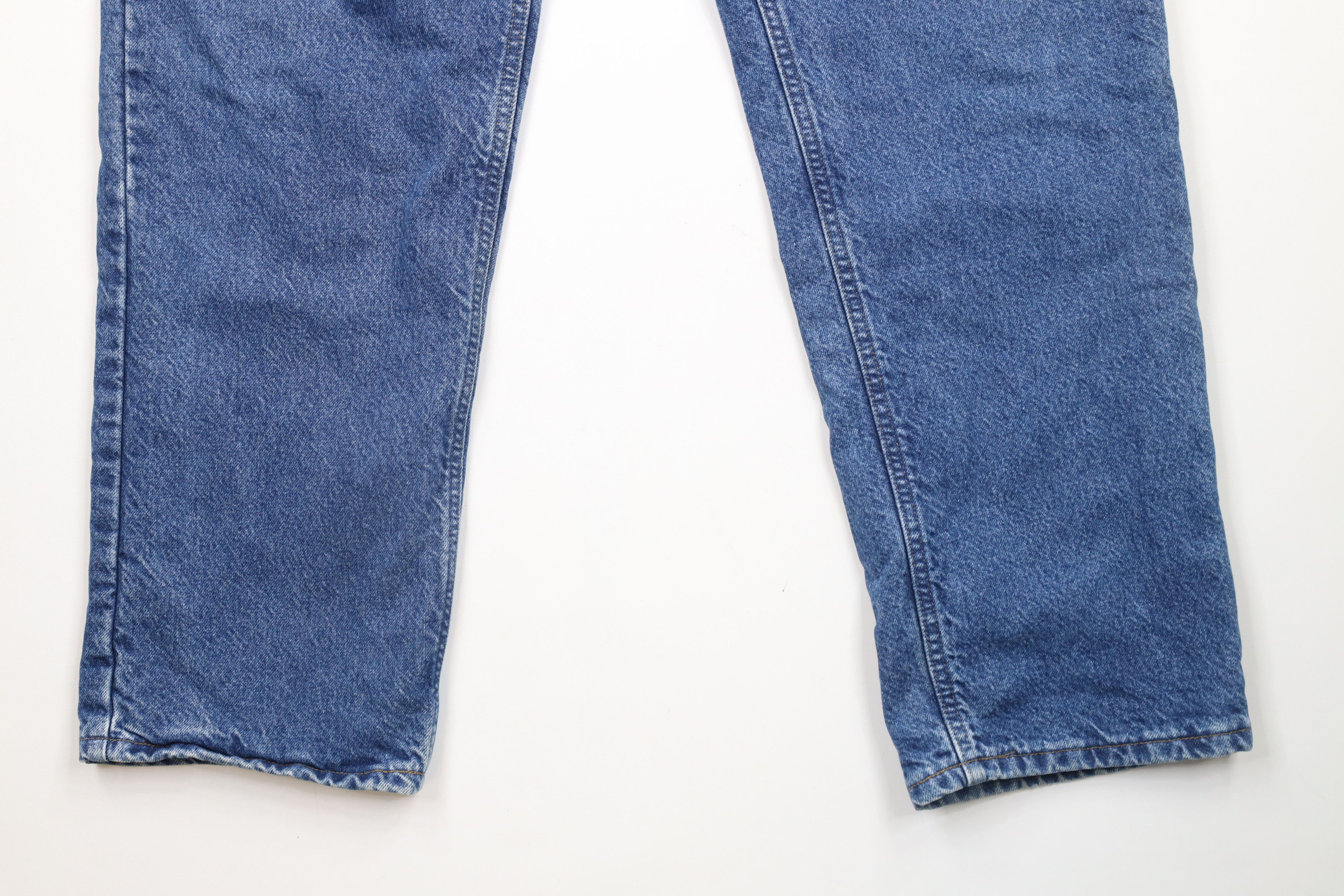 Carhartt × Vintage Vintage Y2K 2004 Carhartt Out Flannel Lined Denim Jeans Size US 38 / EU 54 - 5 Thumbnail