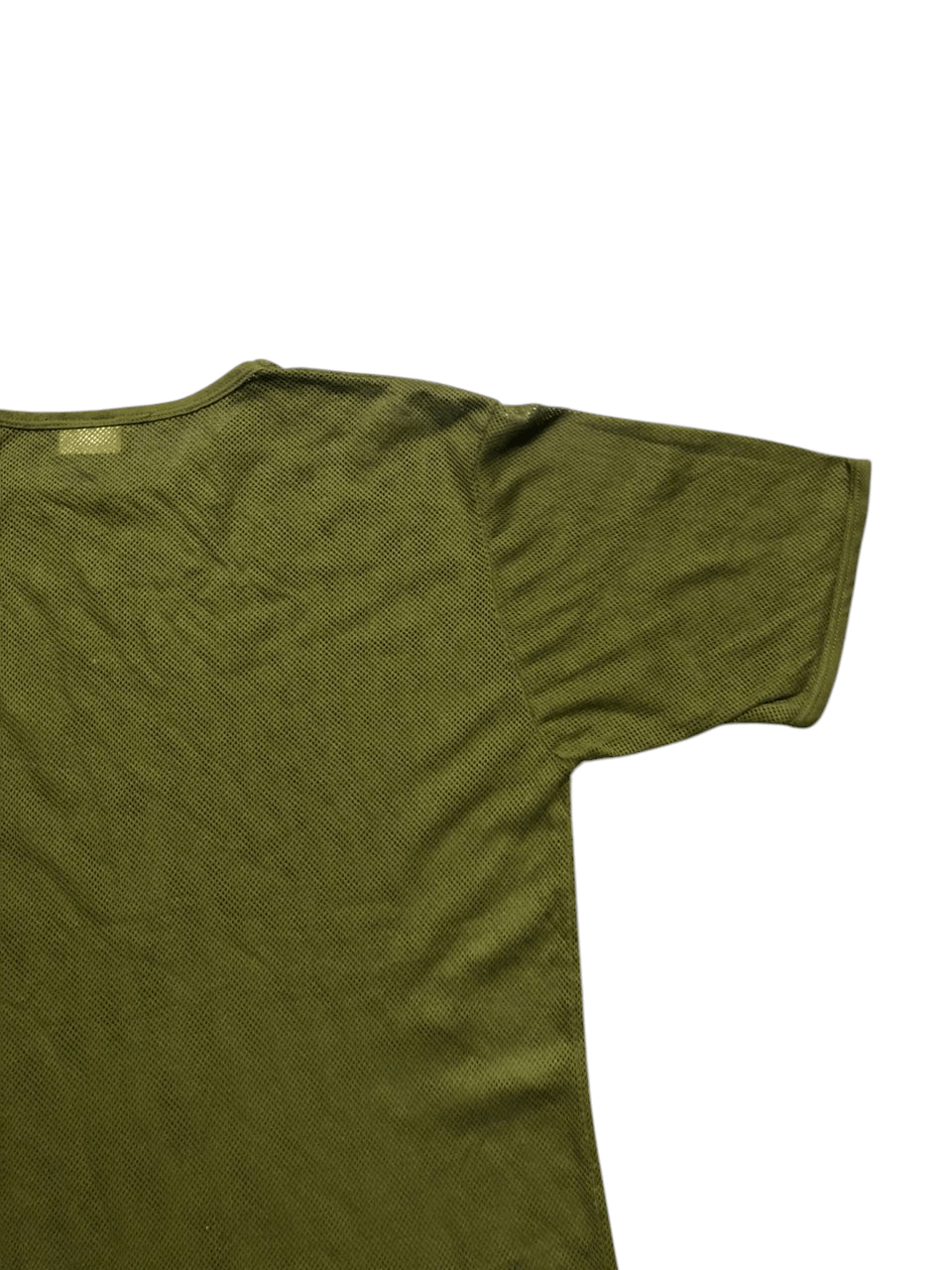 Japanese Brand Vintage Houston Mesh T-shirt Army Green Size US M / EU 48-50 / 2 - 8 Thumbnail