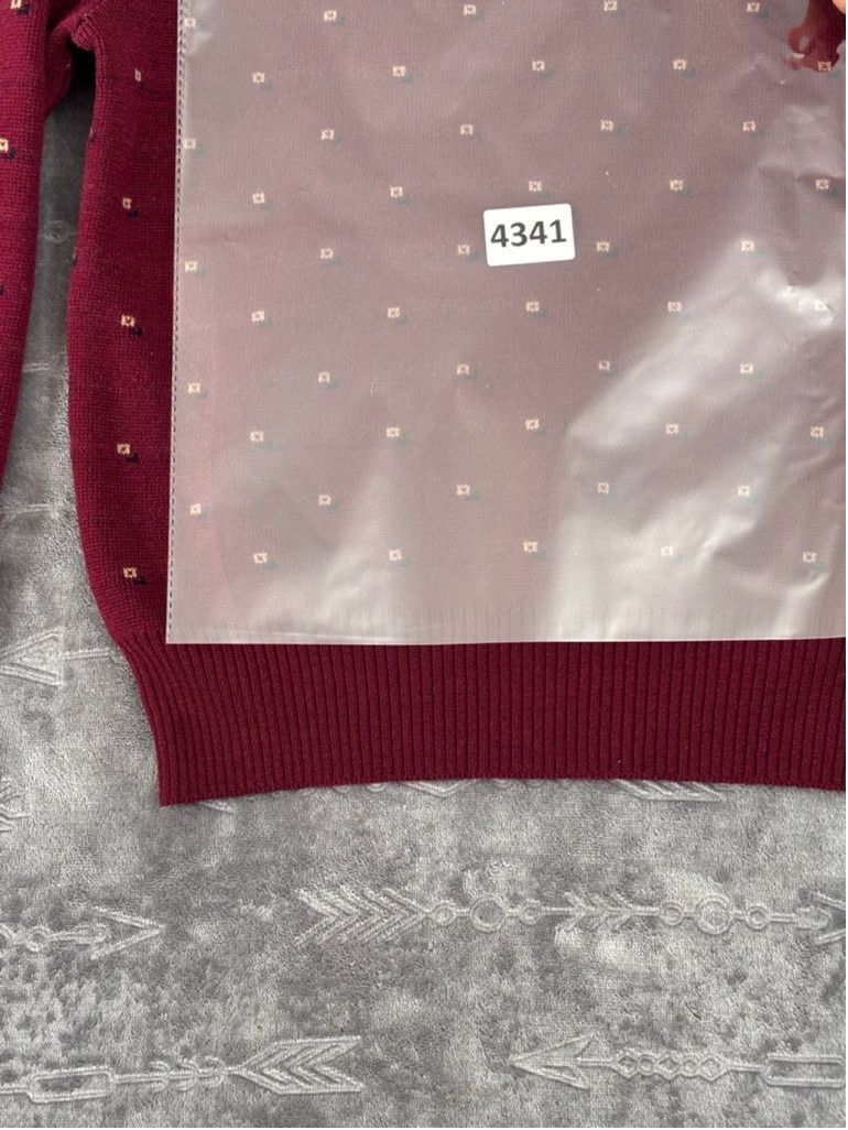 Nordstrom Boy’s Nordstrom Sweater Size L Red Beige Size US L / EU 52-54 / 3 - 9 Thumbnail