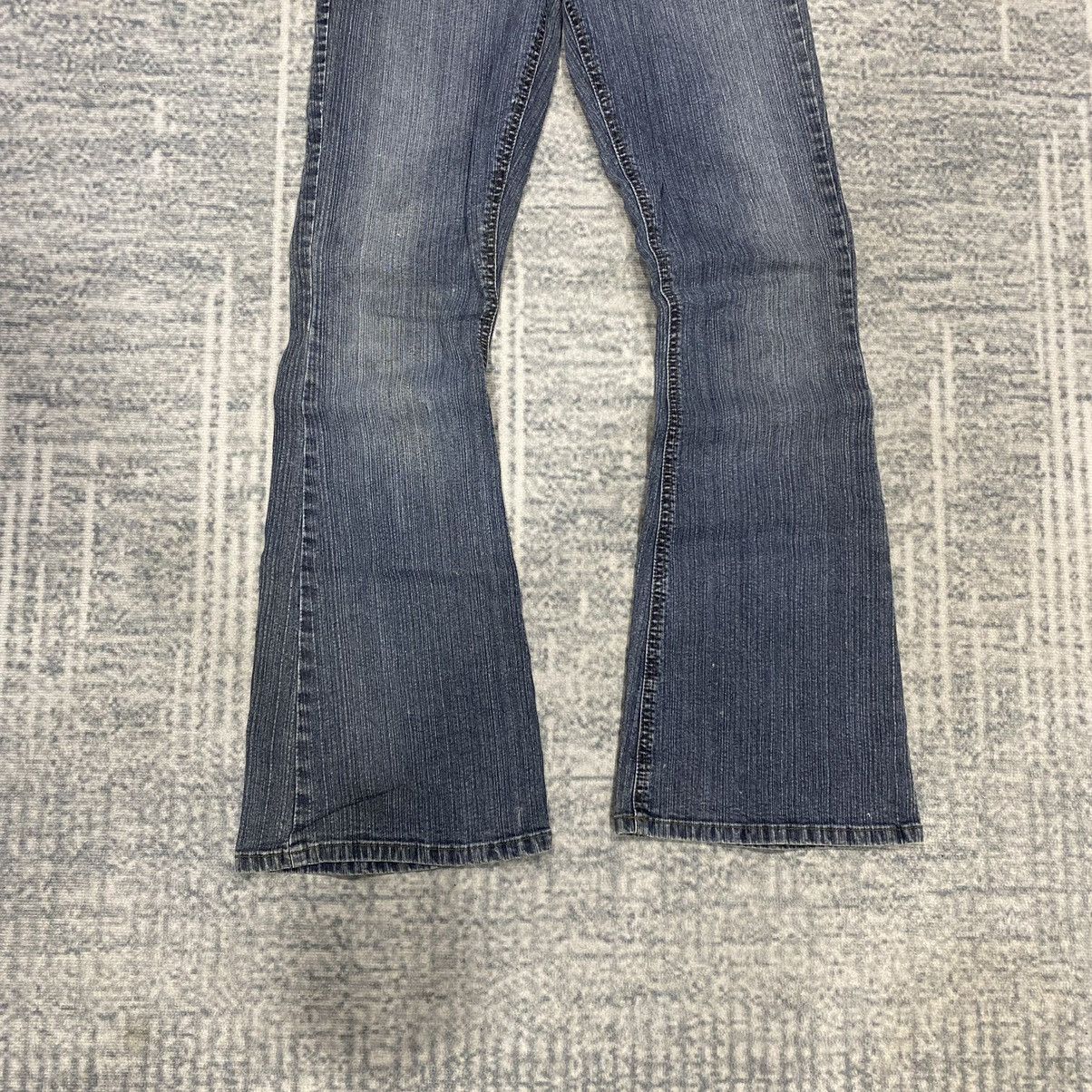Hysteric Glamour × Japanese Brand × Le Grande Bleu (L.G.B.) Flare☠️ Mudd Japan Washed Jeans 90s Punk Cowboy Size US 28 / EU 44 - 4 Thumbnail