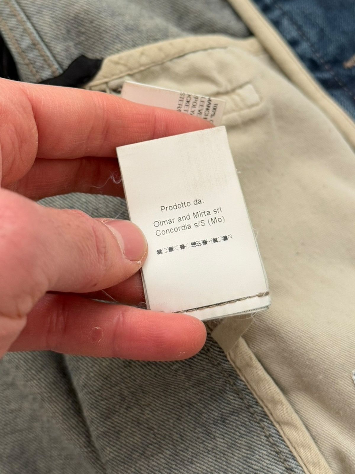 Rick Owens RARE Crust Oil Calf Stooge Denim Hybrid Trucker Jacket Size US M / EU 48-50 / 2 - 12 Thumbnail