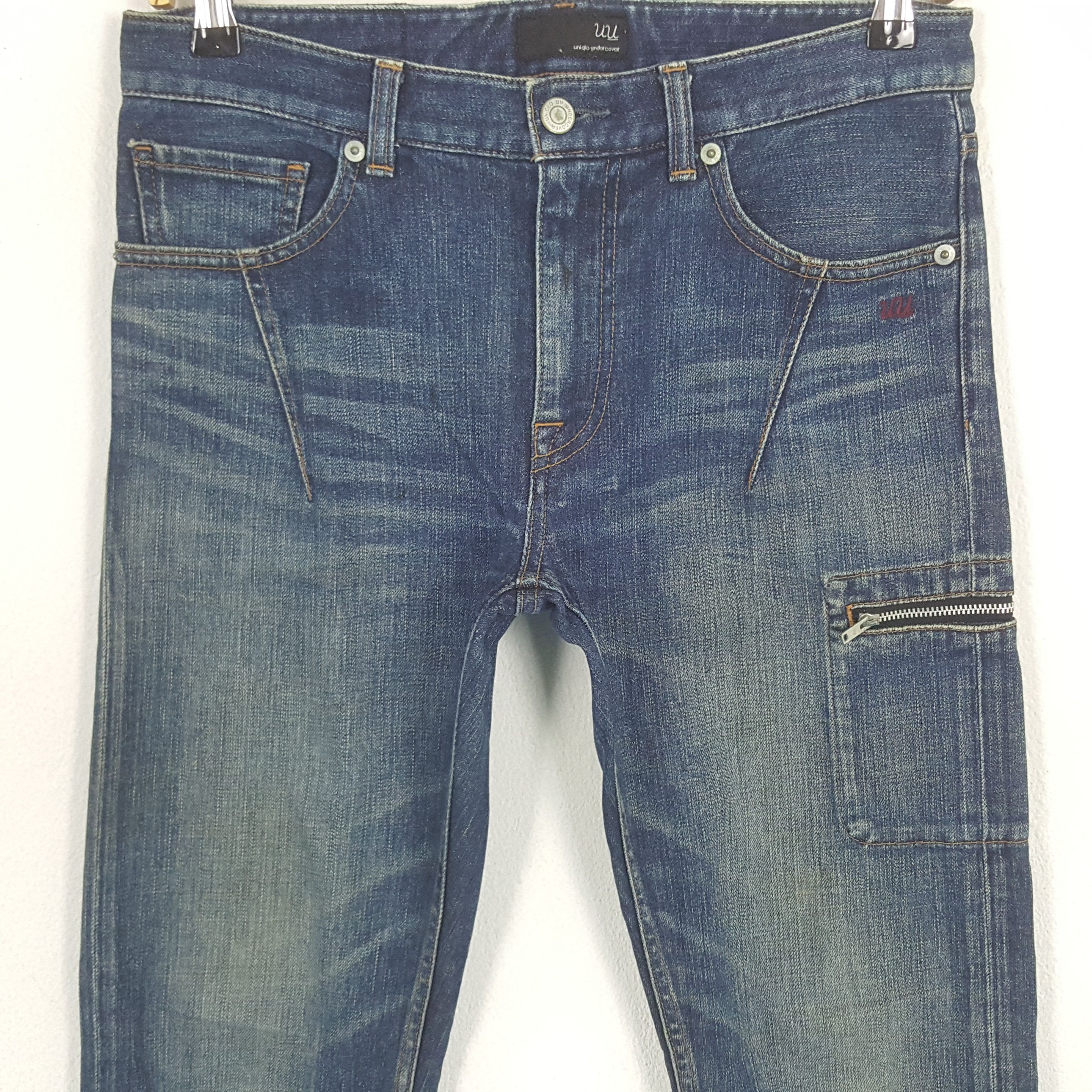 Undercover × Uniqlo × Vintage Vintage Uniqlo Undercover Japanese Brand Denim Jeans c280N4 Size US 30 / EU 46 - 2 Thumbnail