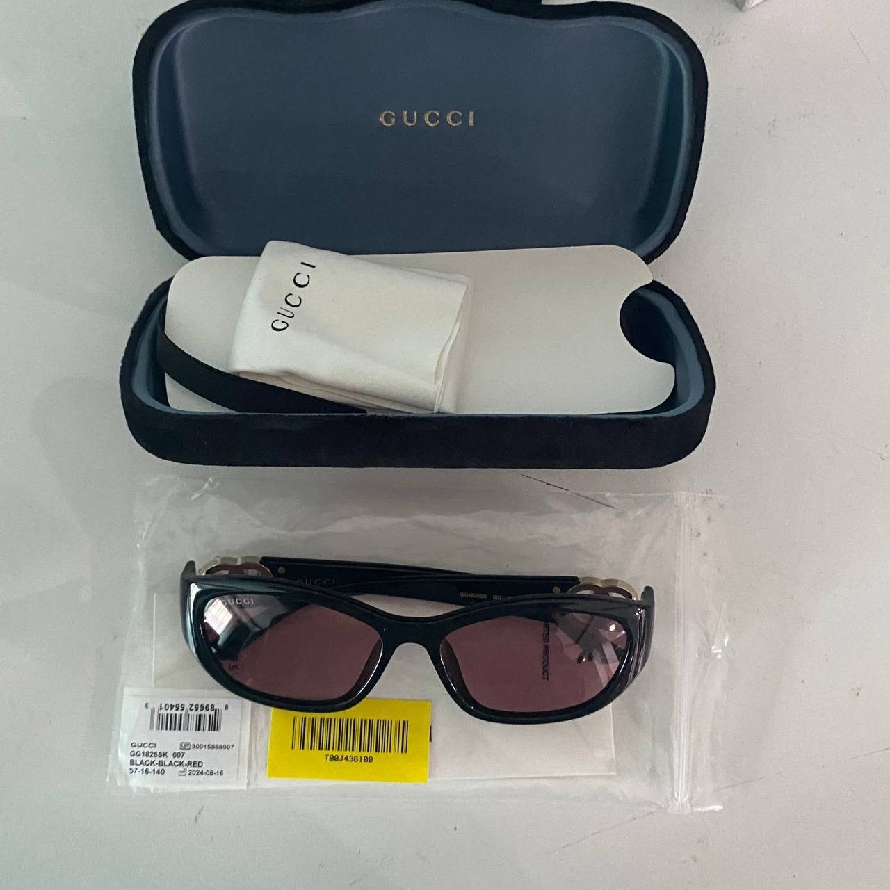 Gucci GUCCI GG1826SK 007 SUNGLASSES Size ONE SIZE - 2 Thumbnail
