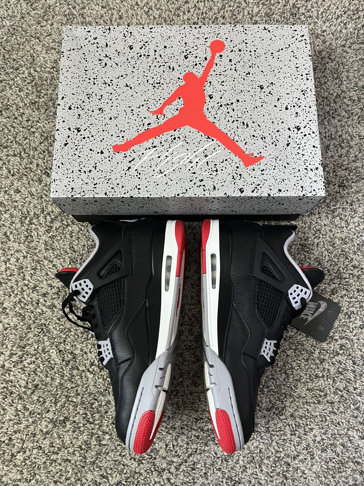Jordan Brand Jordan Bred 4 Reimagined Size US 13 / EU 46 - 2 Thumbnail