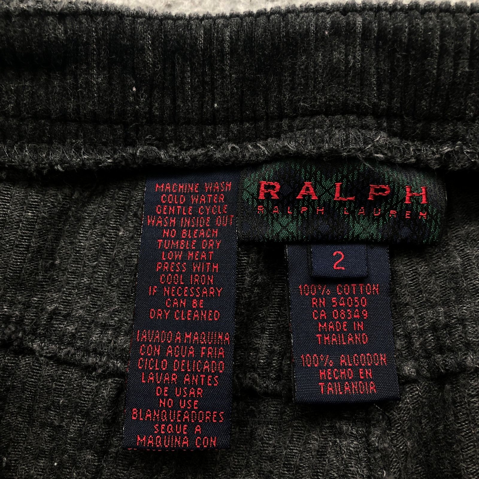 RRL Ralph Lauren Ralph Ralph Lauren Corduroy Flared Pants Women 30x25 2 Black Size 30" / US 8 / IT 44 - 3 Thumbnail