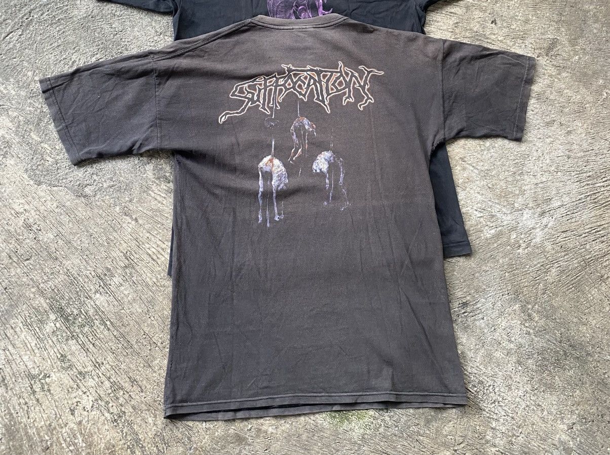 Band Tees Vintage Suffocation 2005 Souls to Deny Brutal Death Size US L / EU 52-54 / 3 - 4 Thumbnail