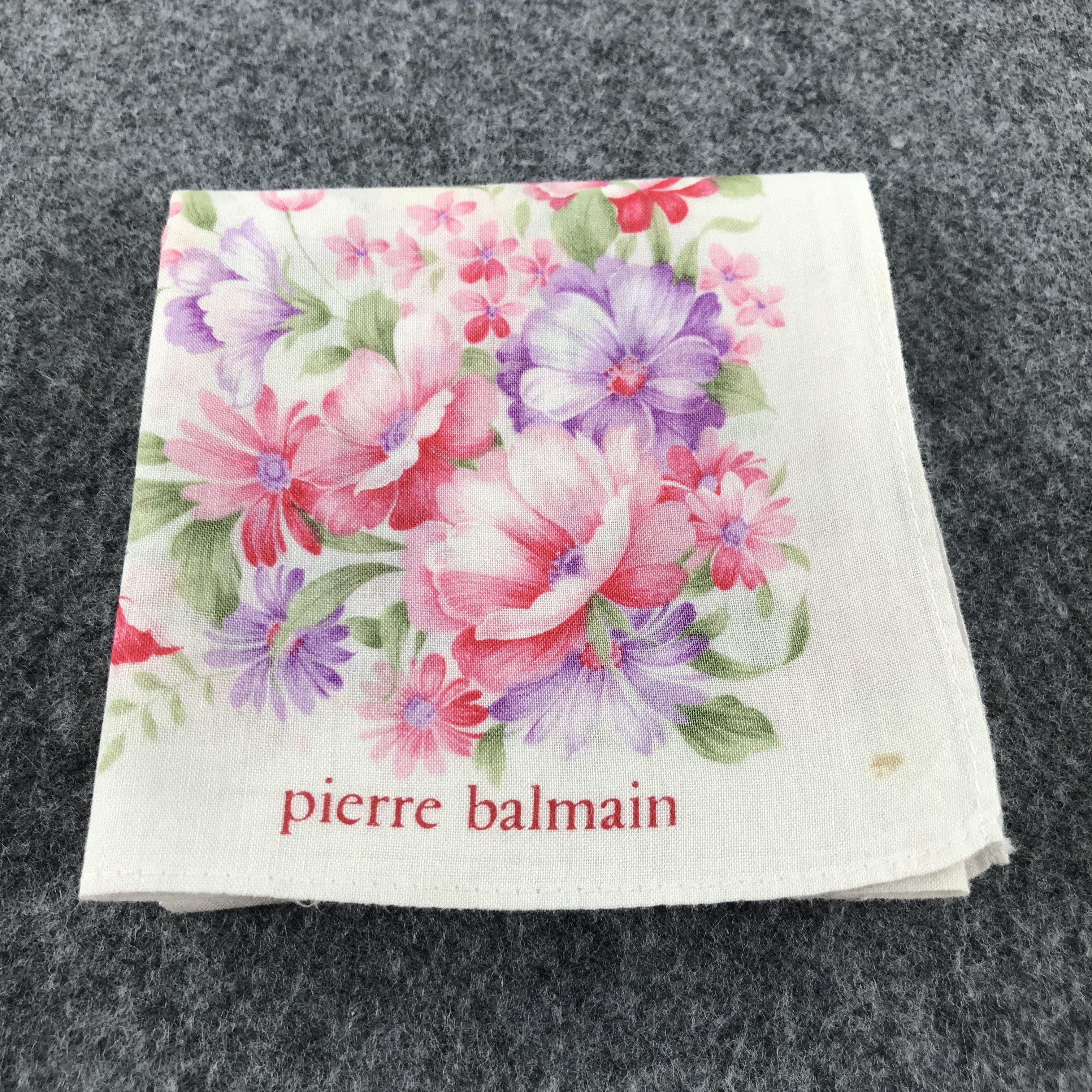 Pierre Balmain Pierre Balmain Handkerchief Neckerchief Bandana H142 Size ONE SIZE - 9 Thumbnail