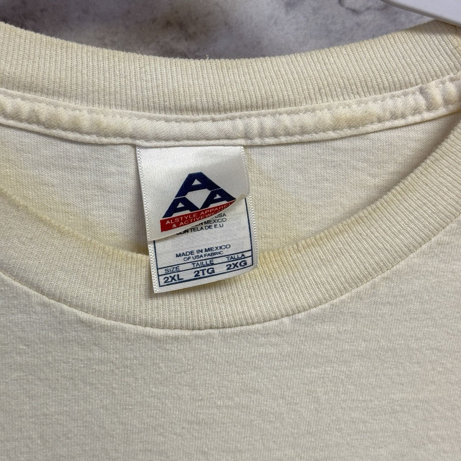 Rap Tees Vintage Mac & AK Rap Tee Shirt Mens 2XL White Bigface West Y Size US XXL / EU 58 / 5 - 3 Thumbnail