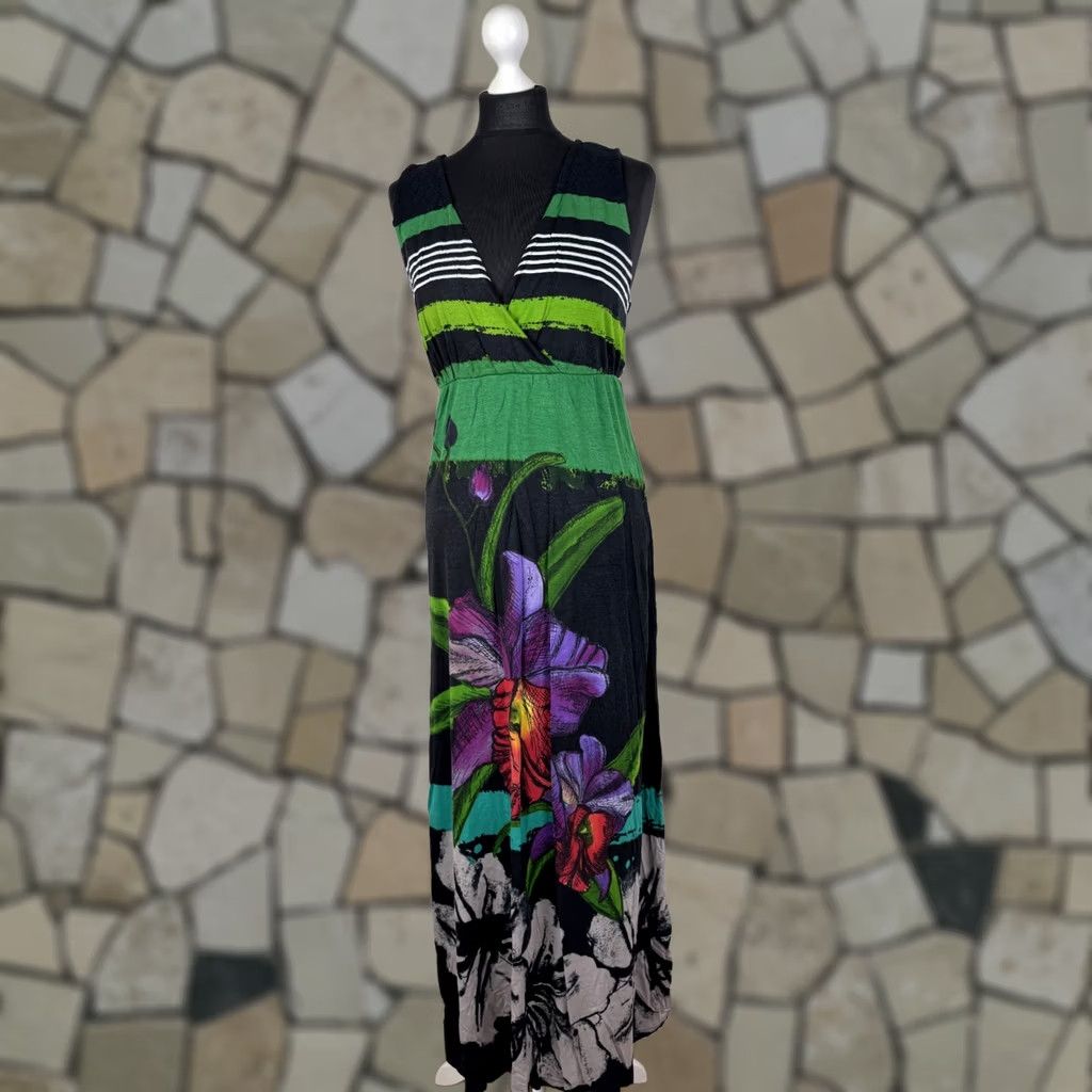 Desigual Desigual womens maxi dress Multicoloured XL A-Line Dress Long Size XL / US 12-14 / IT 48-50 - 1 Thumbnail