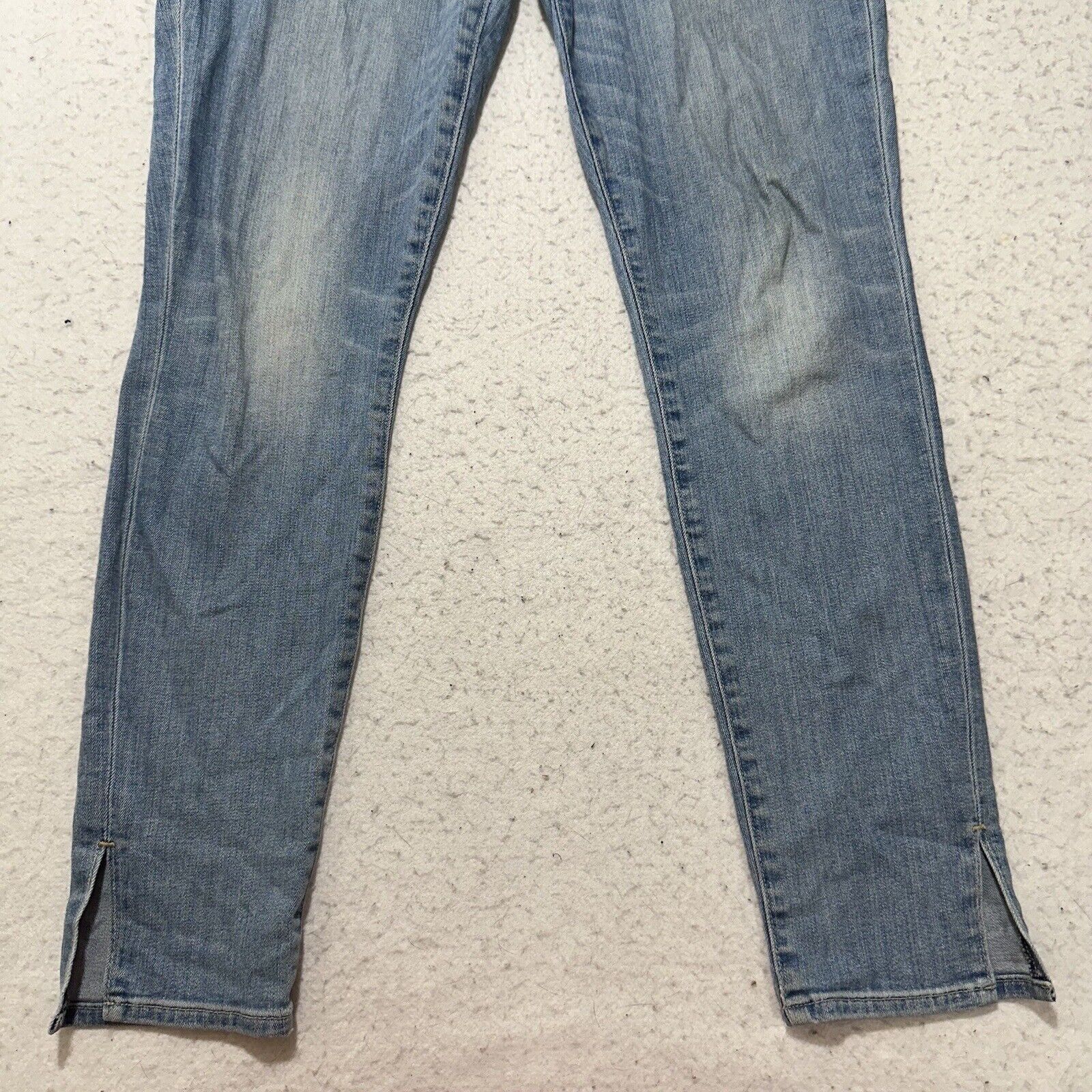 Lucky Brand Lucky Brand 6 / 28 Skinny Mid Rise Blue Stretch Jeans 30x29 Size 28" / US 6 / IT 42 - 3 Thumbnail