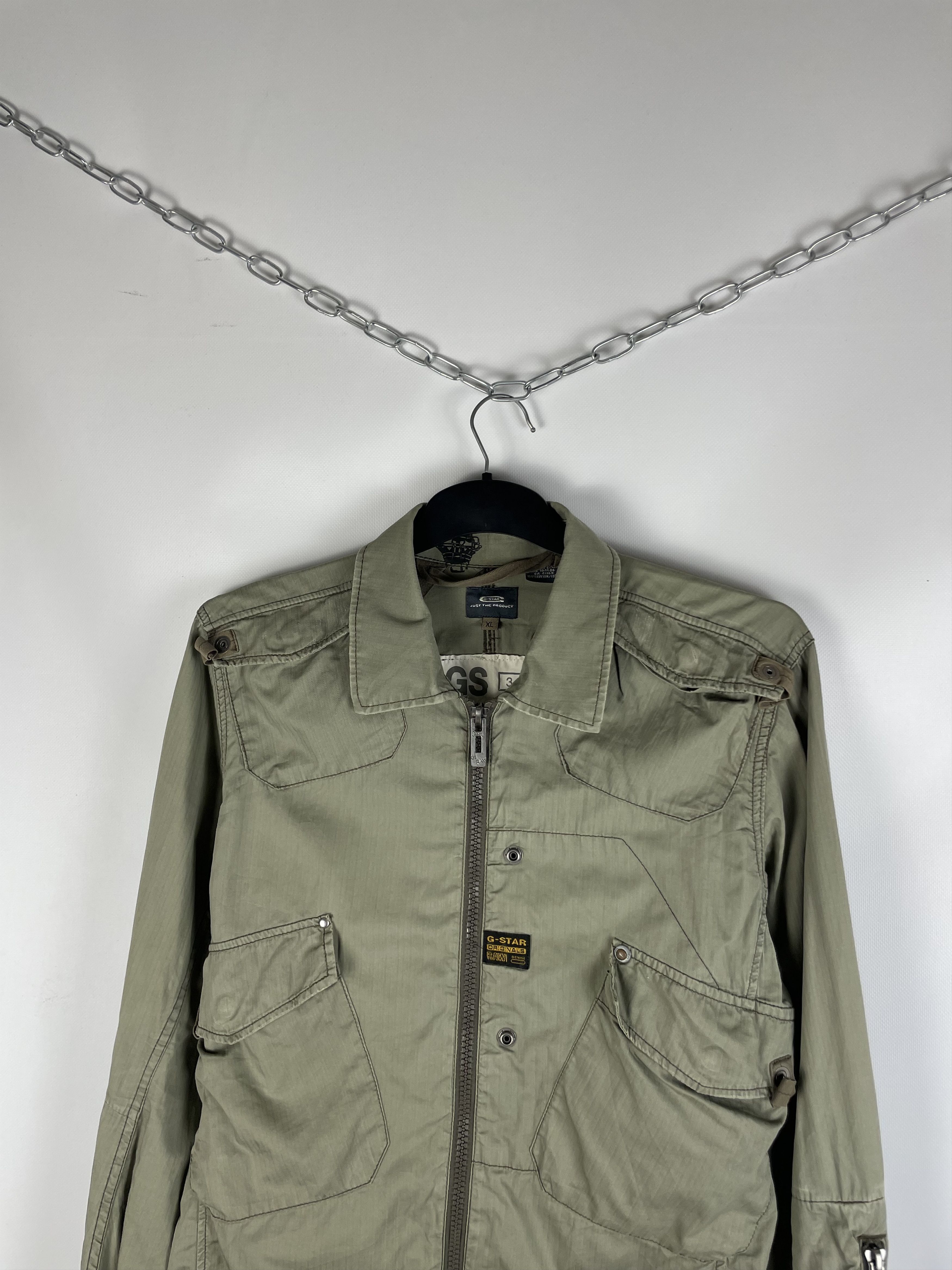 G-Star Vintage Y2K G-Star Quilted Jacket Size US XL / EU 56 / 4 - 3 Thumbnail