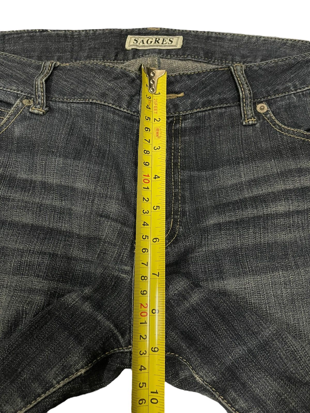 If Six Was Nine Vintage Japanese Brand Blue Wash Style Bootcut Jeans Size US 31 - 15 Thumbnail