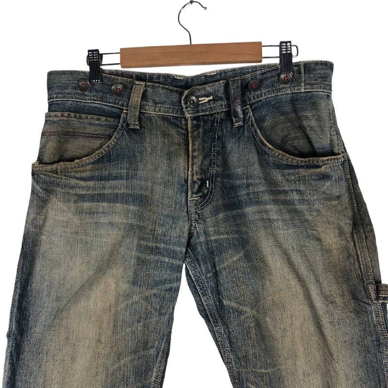 Edwin Vintage Edwin 503 Blue Trip Denim Jean Size US 30 / EU 46 - 2 Thumbnail