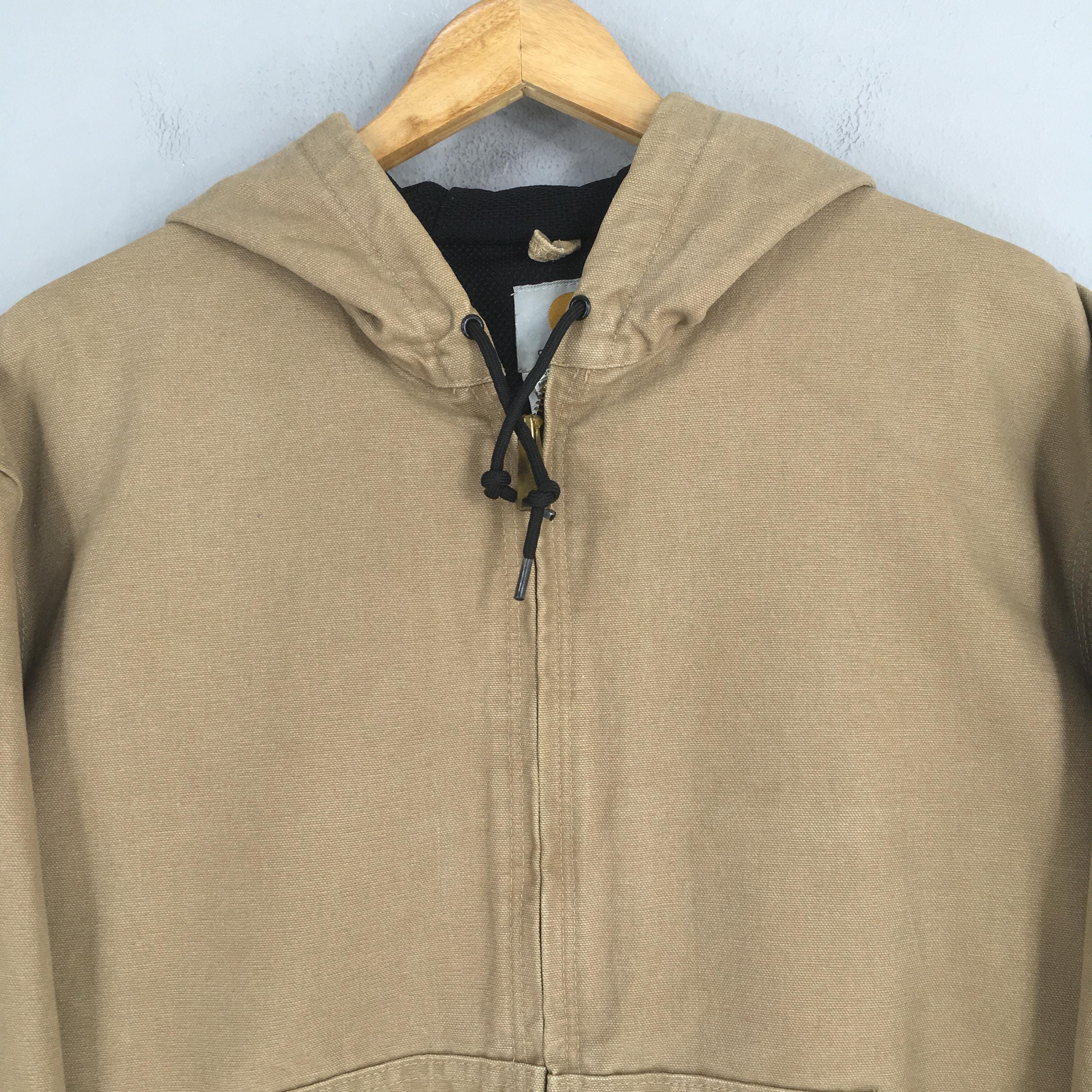 Carhartt Vintage 90s Carhartt Hoodie Jacket Mens XLarge Size US XL / EU 56 / 4 - 2 Thumbnail