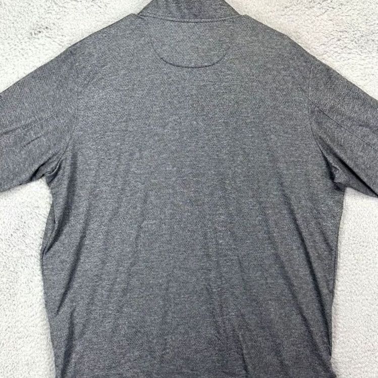 Nike Nike Dri-Fit Pullover Shirt 2XL Mens Grey Swoosh Quarter Zip Activewear Shirt Mens Size US XXL / EU 58 / 5 - 3 Thumbnail